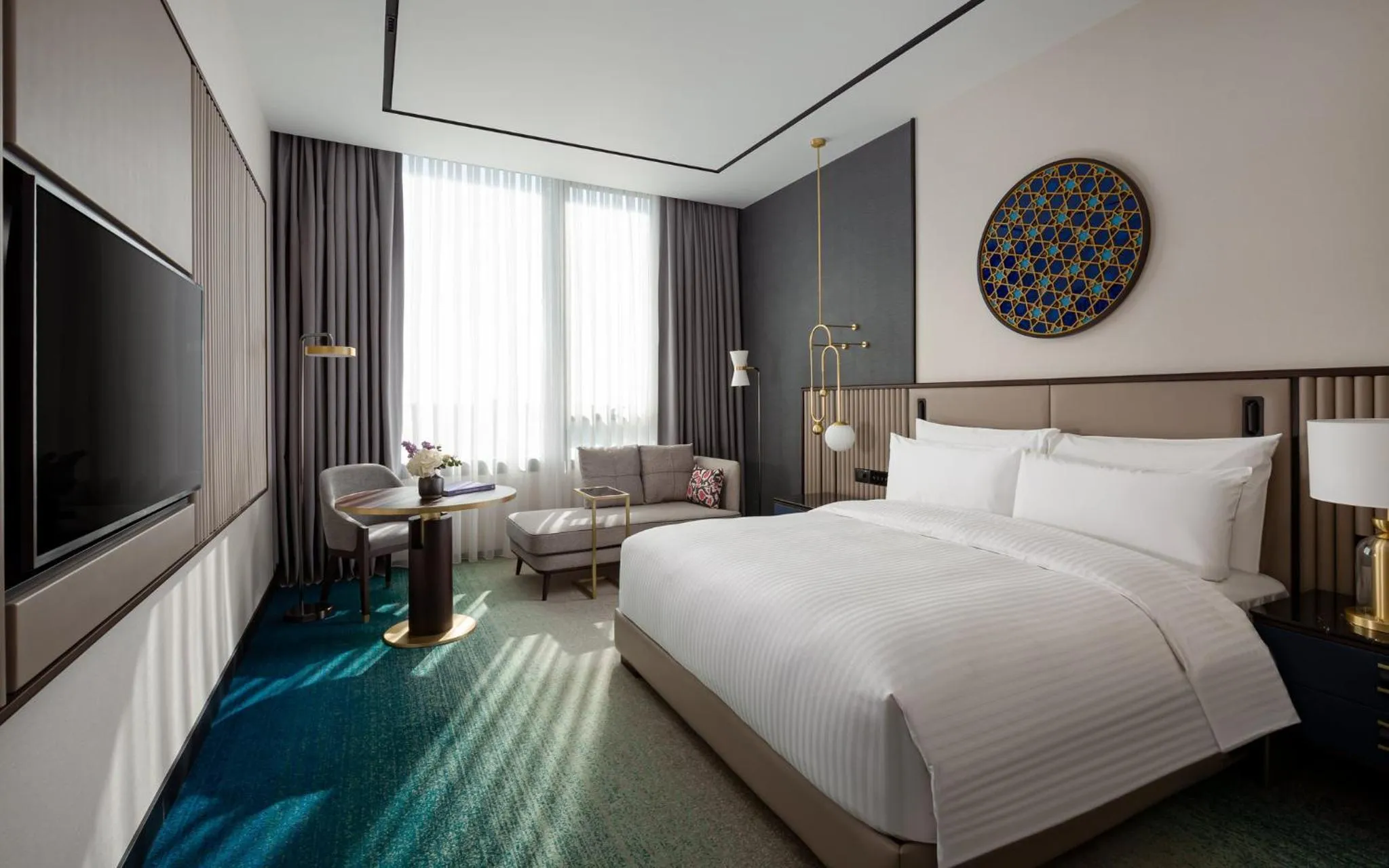 Photo of the whole room, Bed in InterContinental Tashkent by IHG