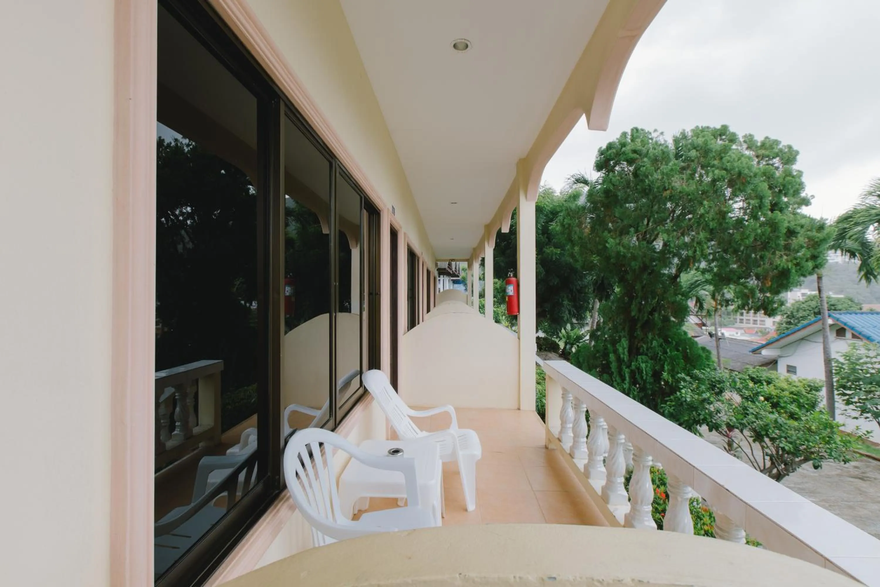 Balcony/Terrace in Kataonsea bungalows
