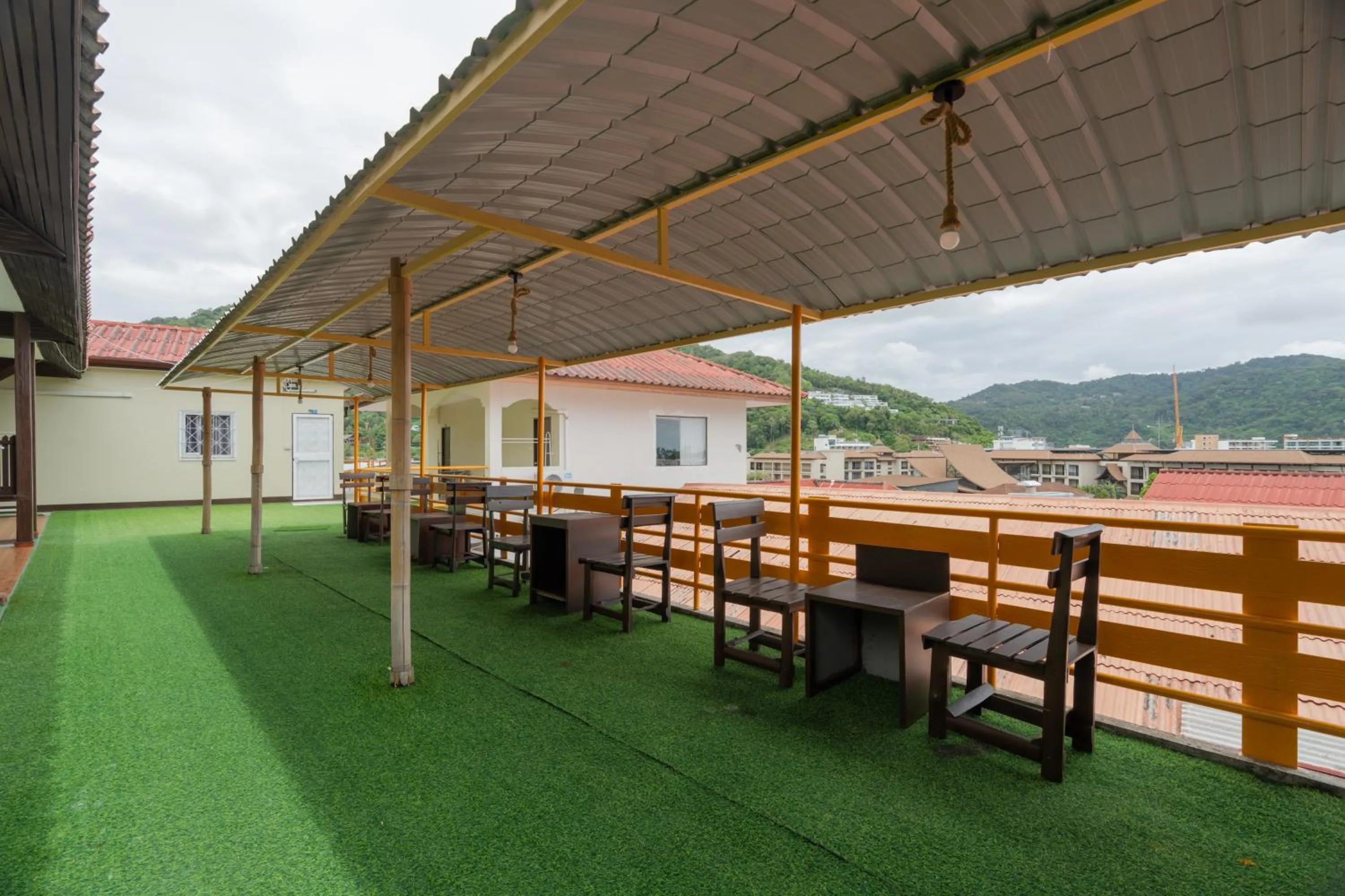 Balcony/Terrace in Kataonsea bungalows
