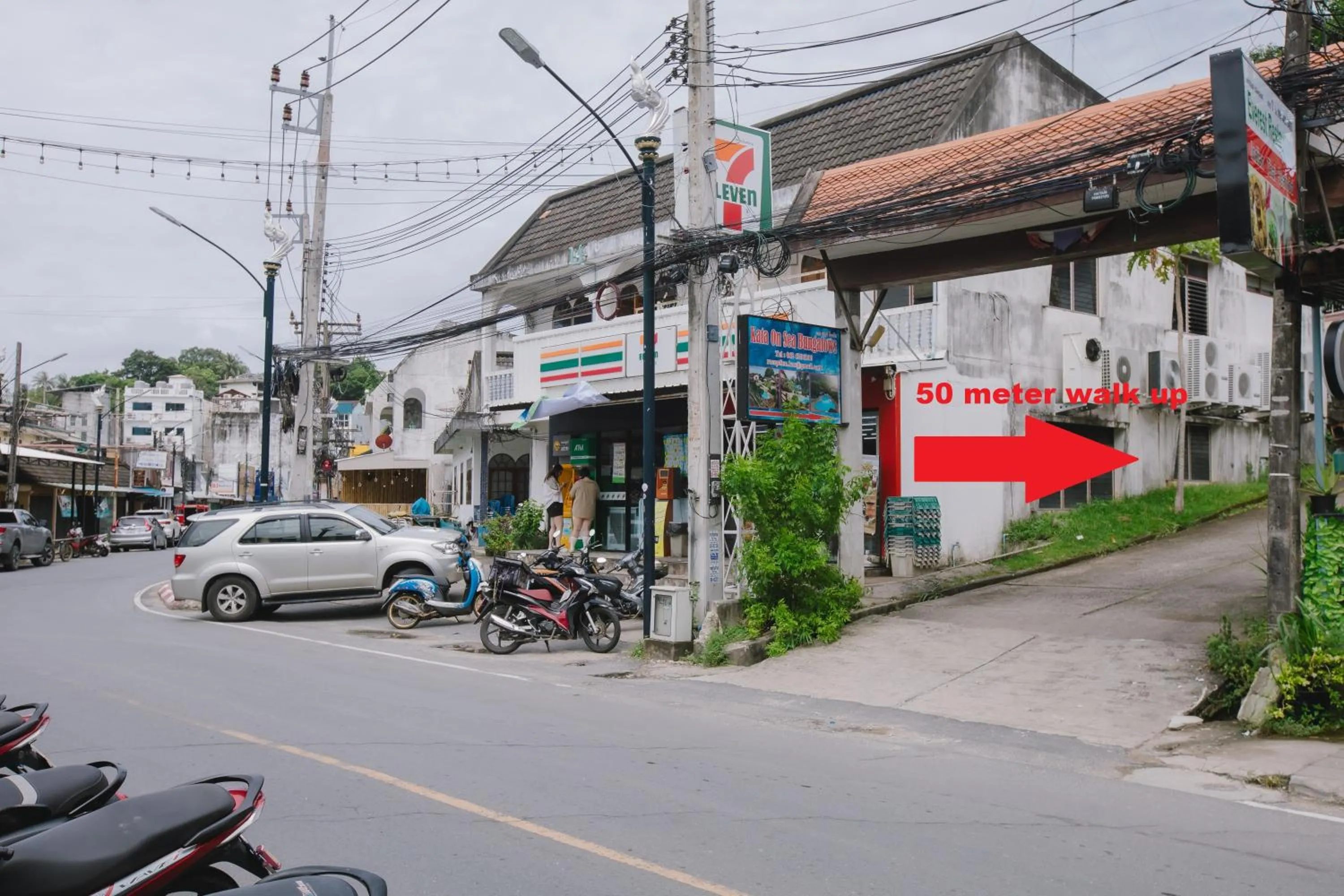 Street view in Kataonsea bungalows