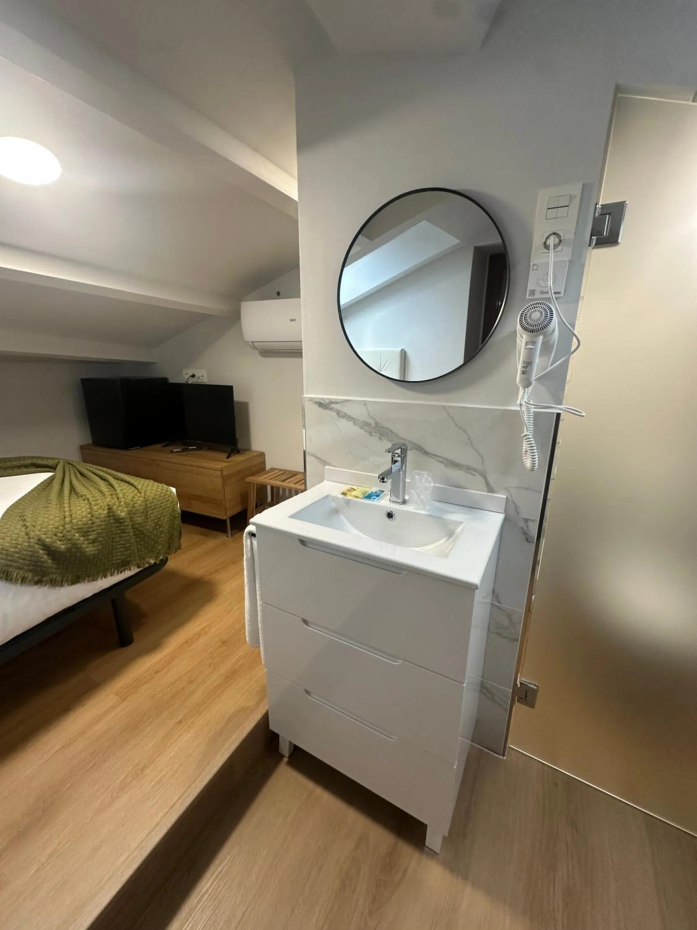 Bed in Hotel Villalegre