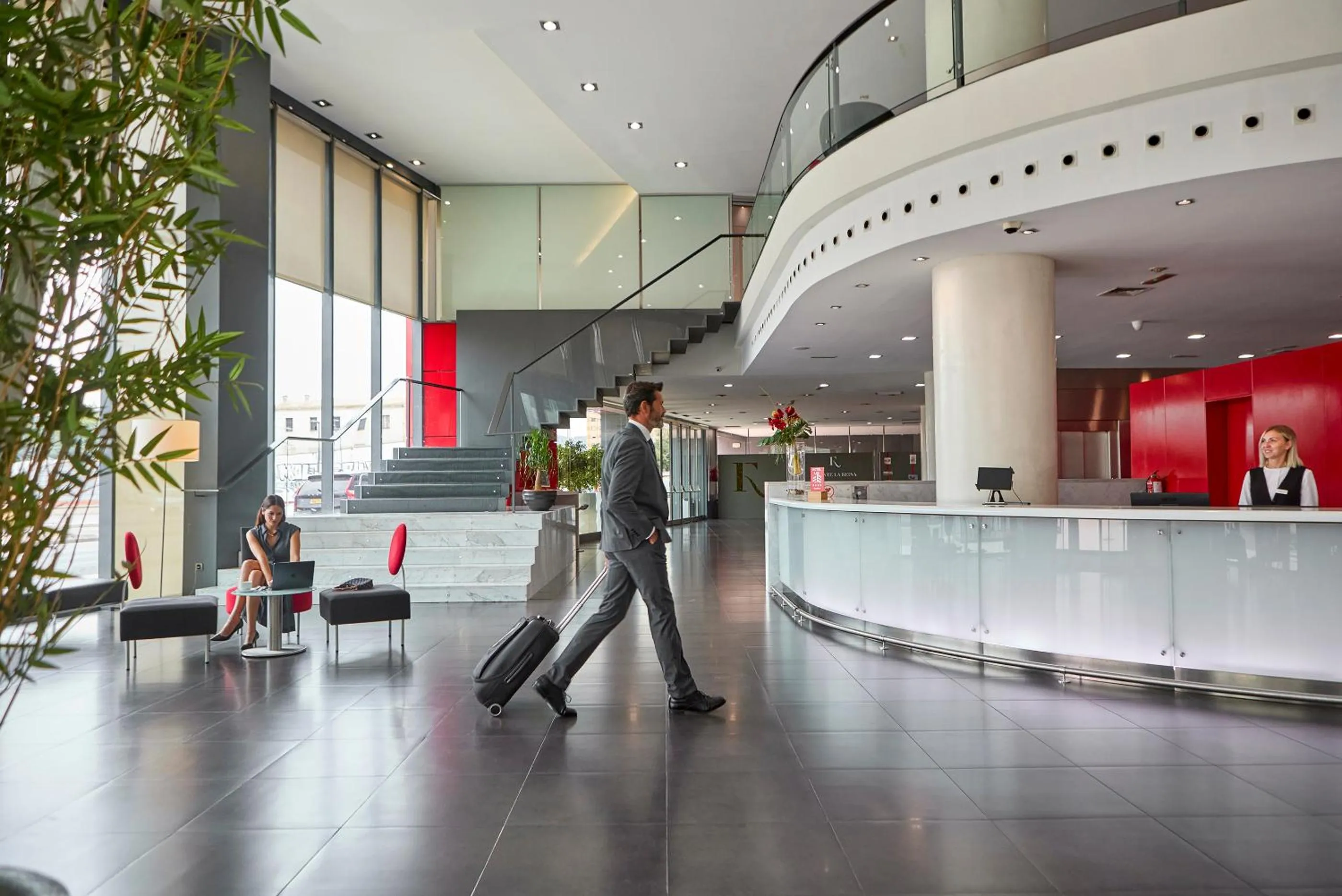 Lobby or reception in Civis Luz Castellón 4*S