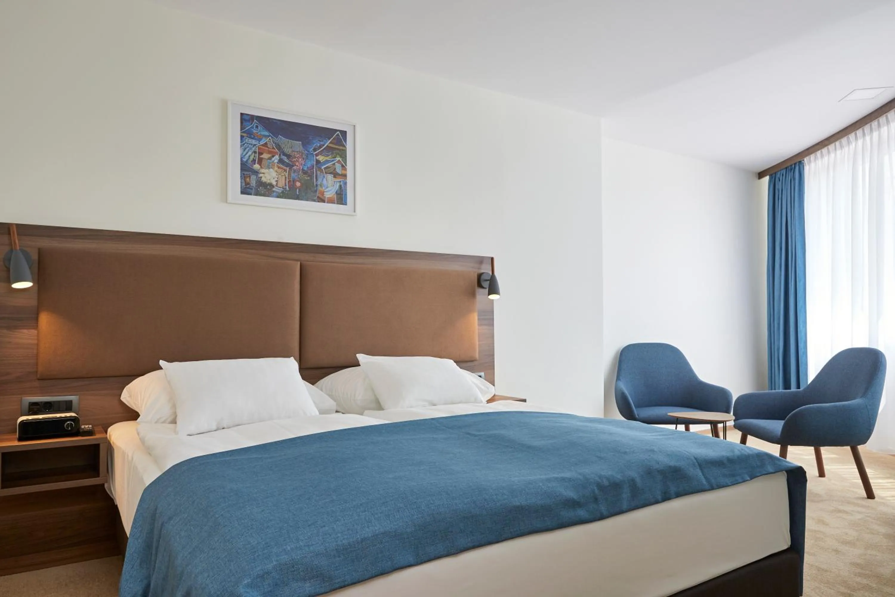 Bed in Thermal Resort Hotel Lendava