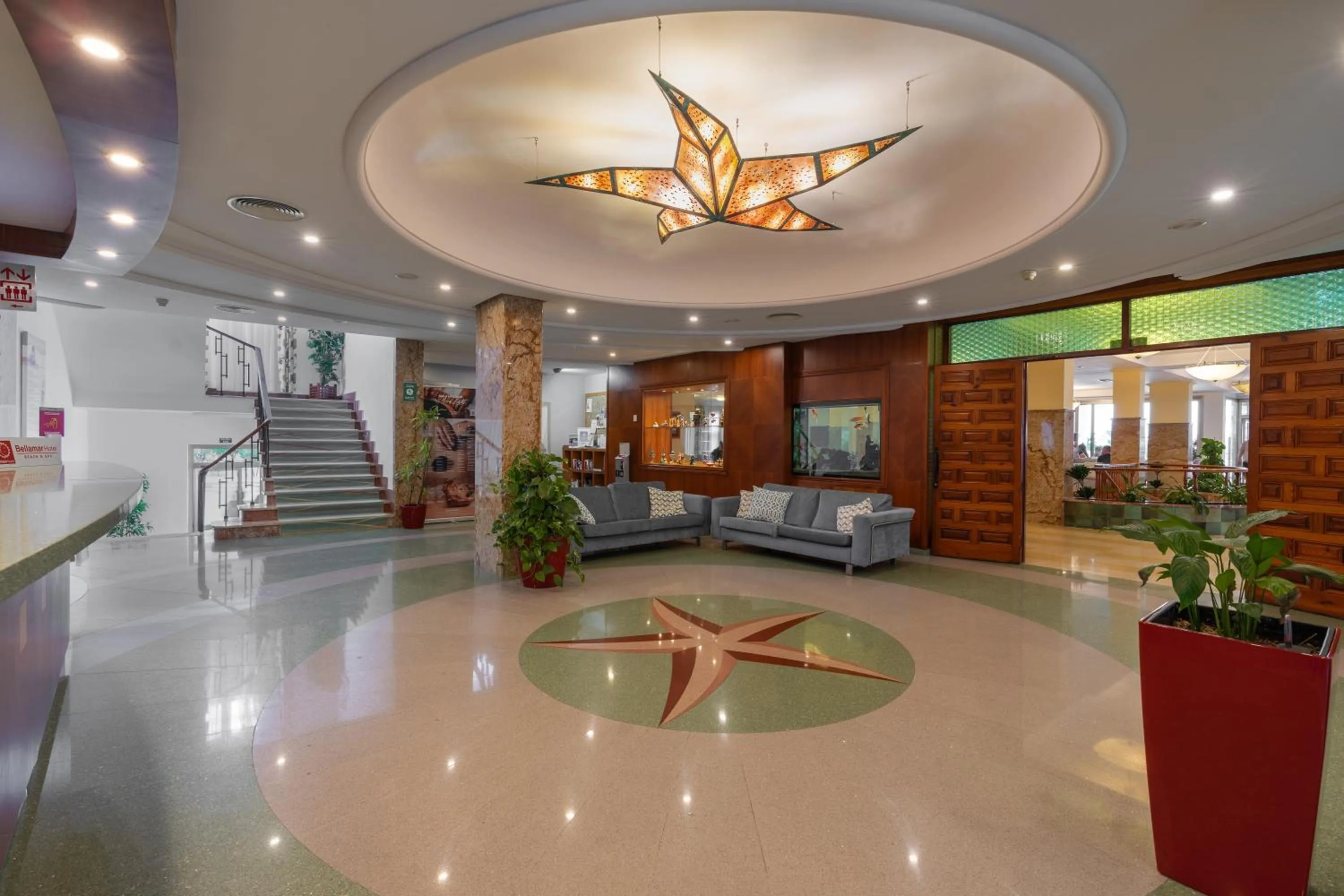 Lobby or reception in Bellamar Hotel Beach & Spa