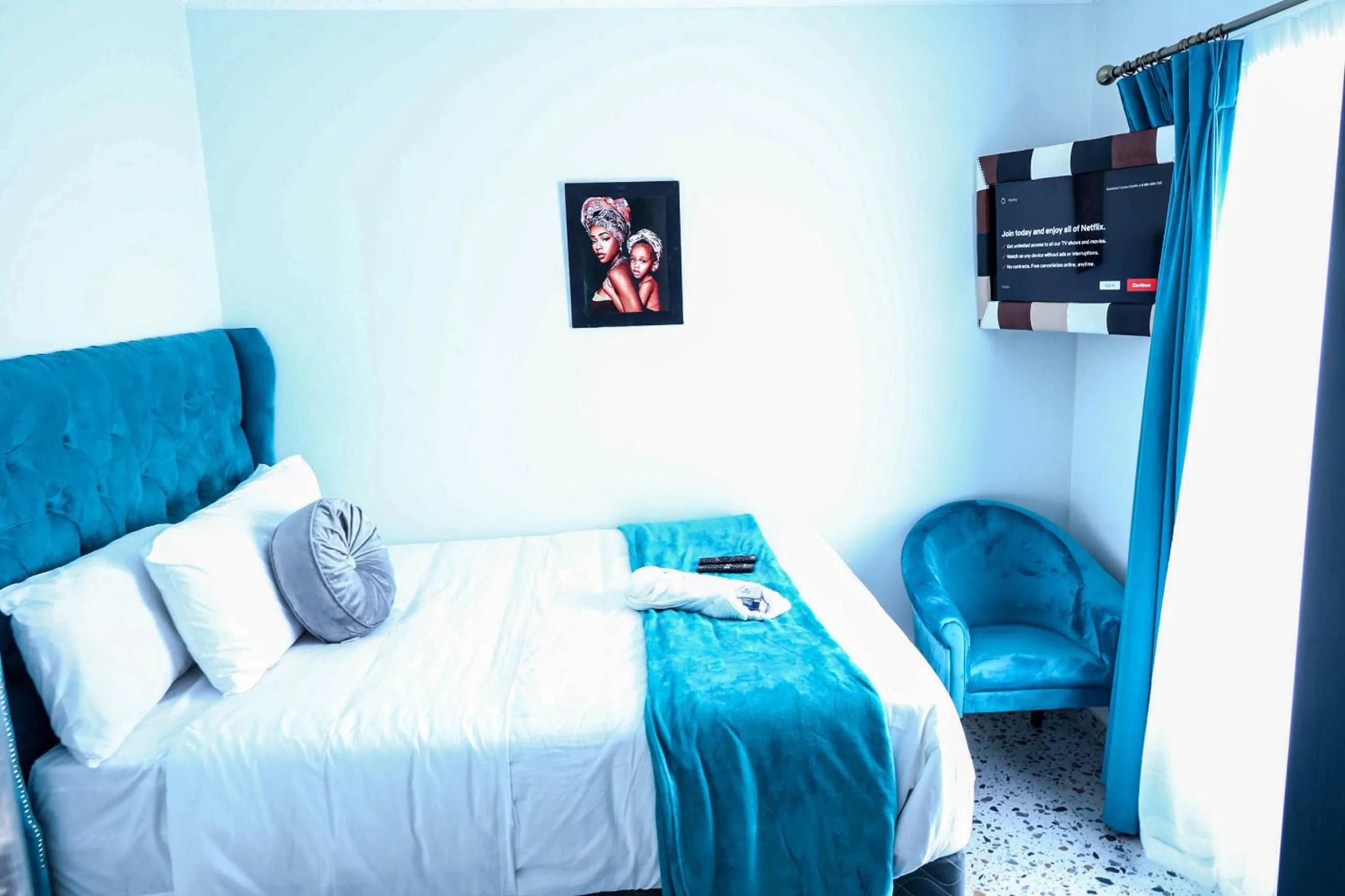 Bed in El-Gibor Best Guest House