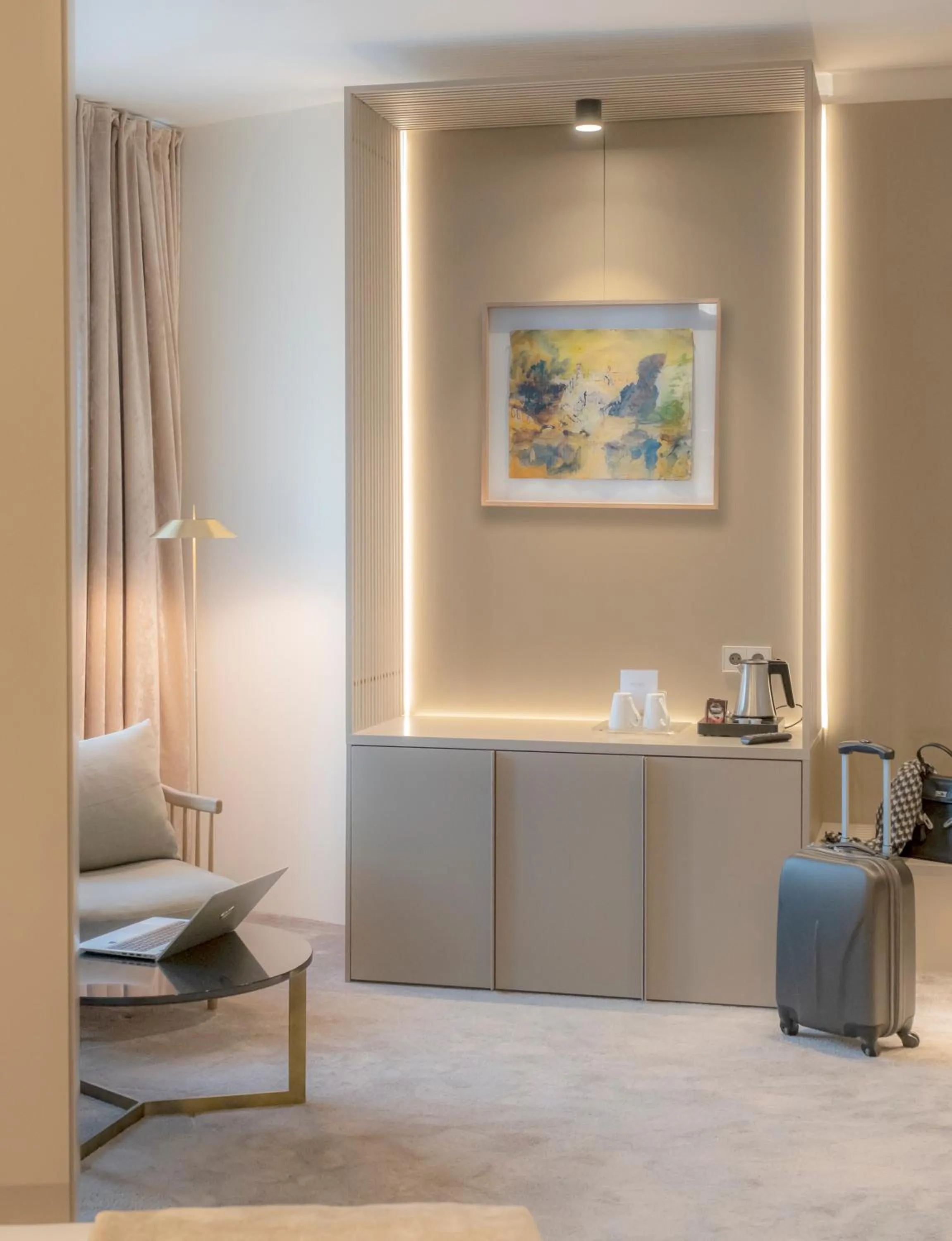 Living room in Carlemany Girona