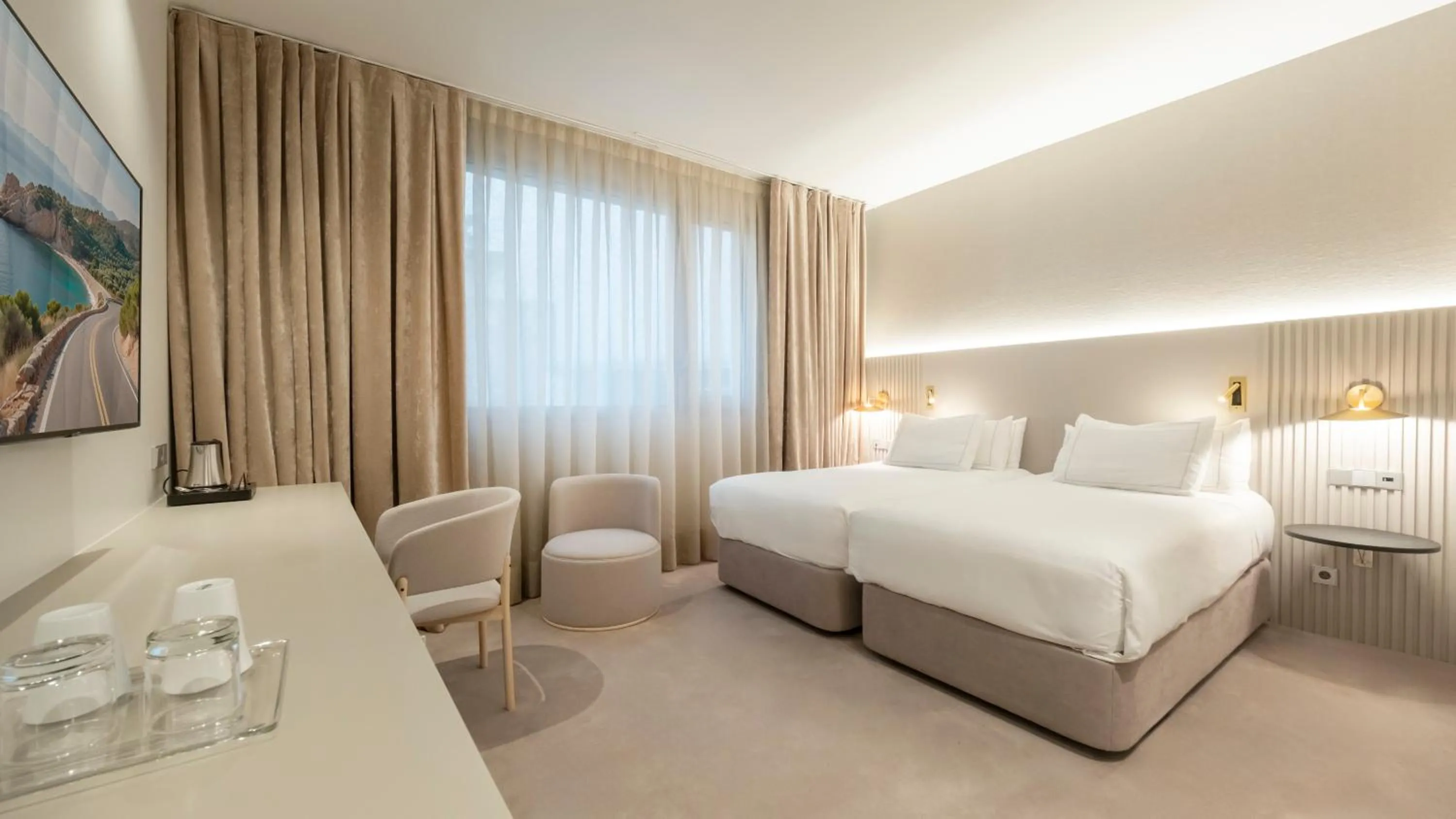 Bedroom, Bed in Carlemany Girona