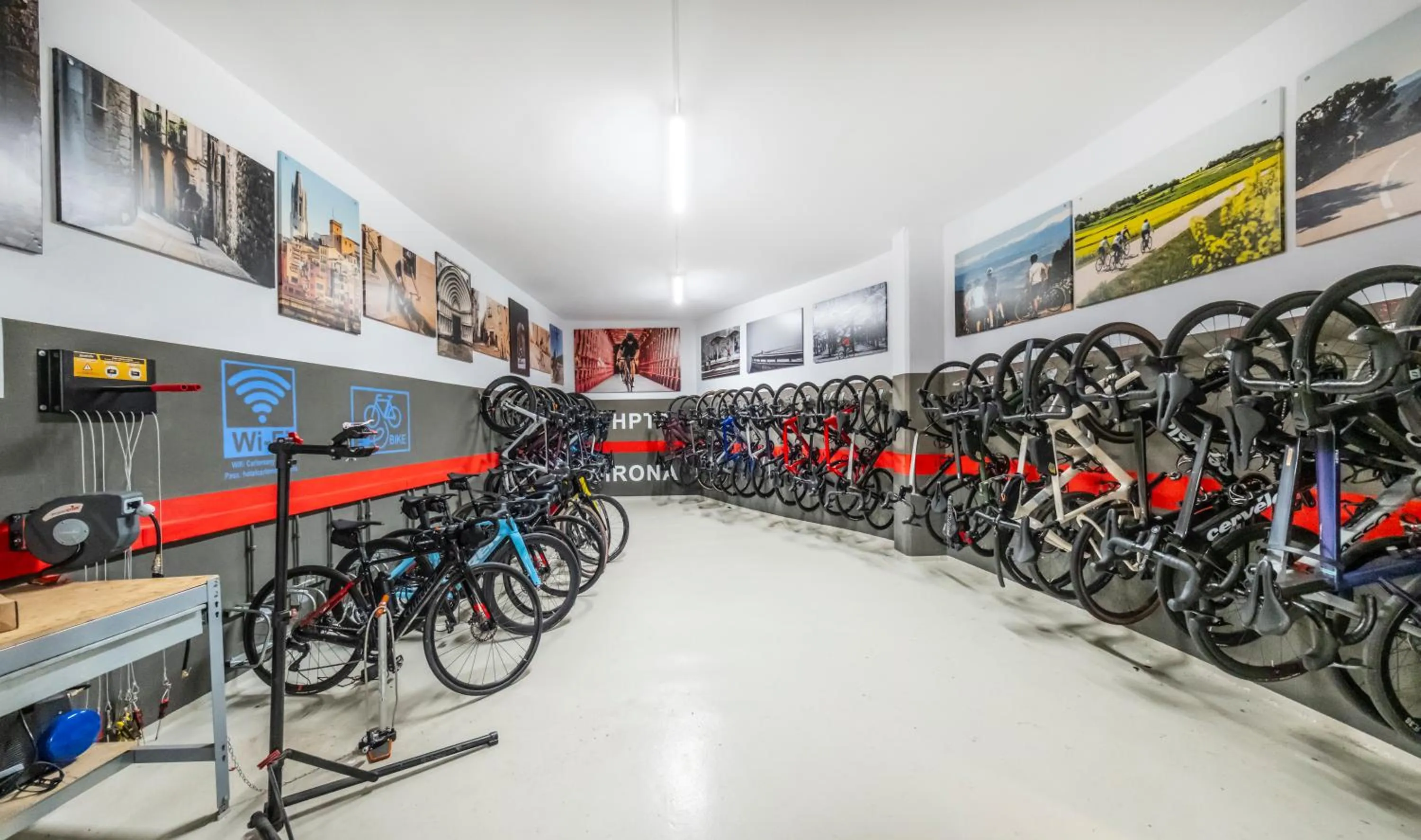 Cycling in Carlemany Girona