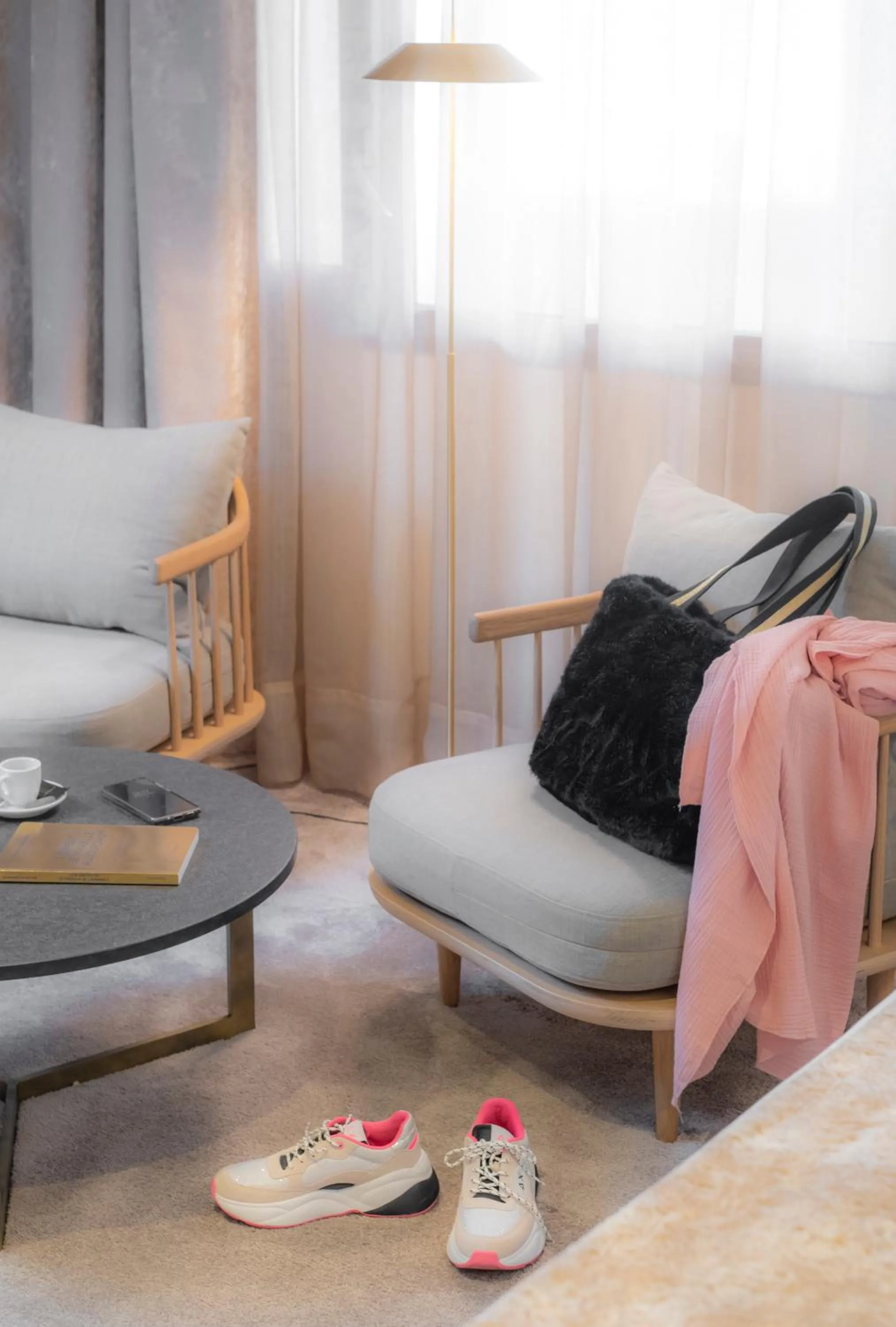 Living room in Carlemany Girona