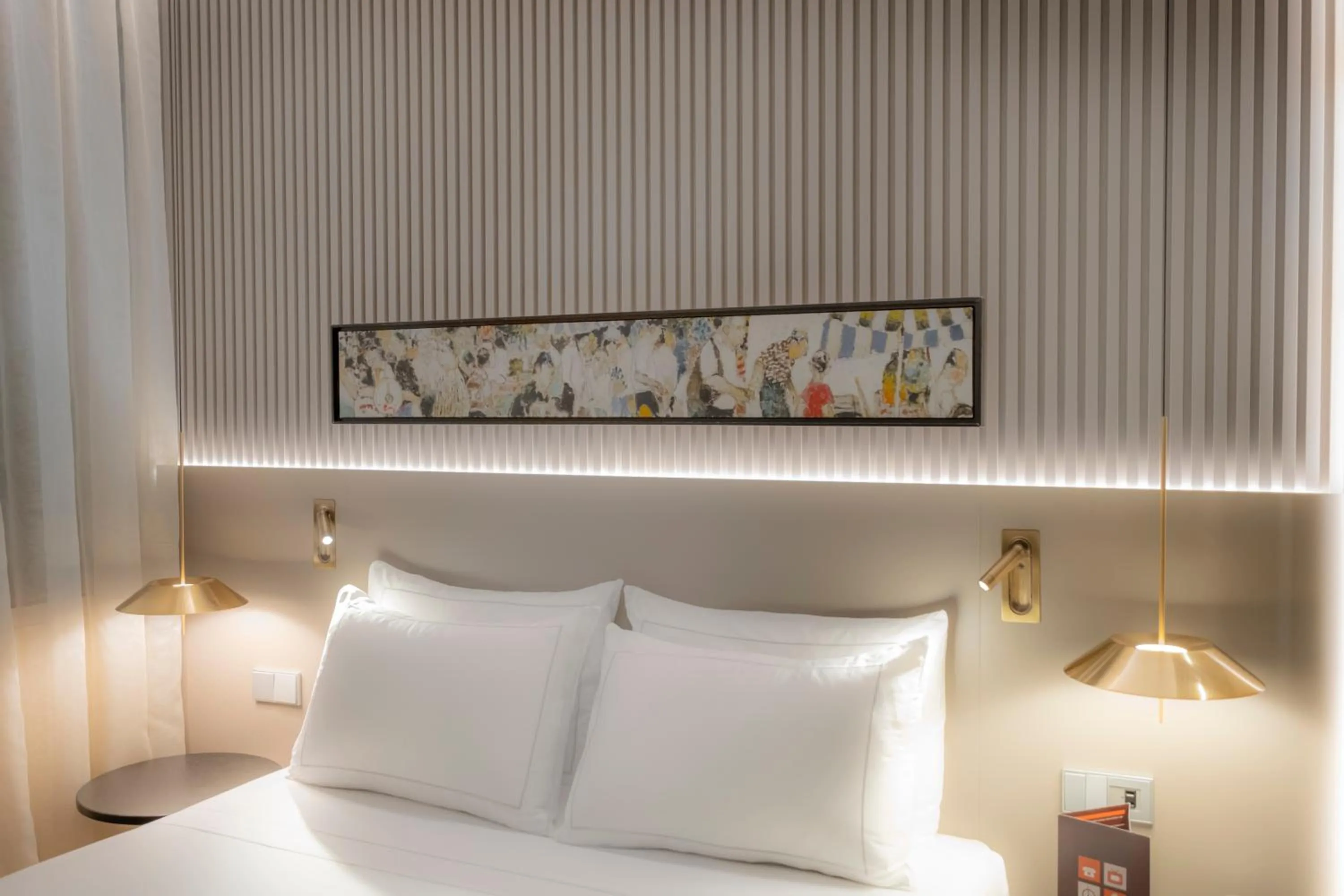 Decorative detail, Bed in Carlemany Girona