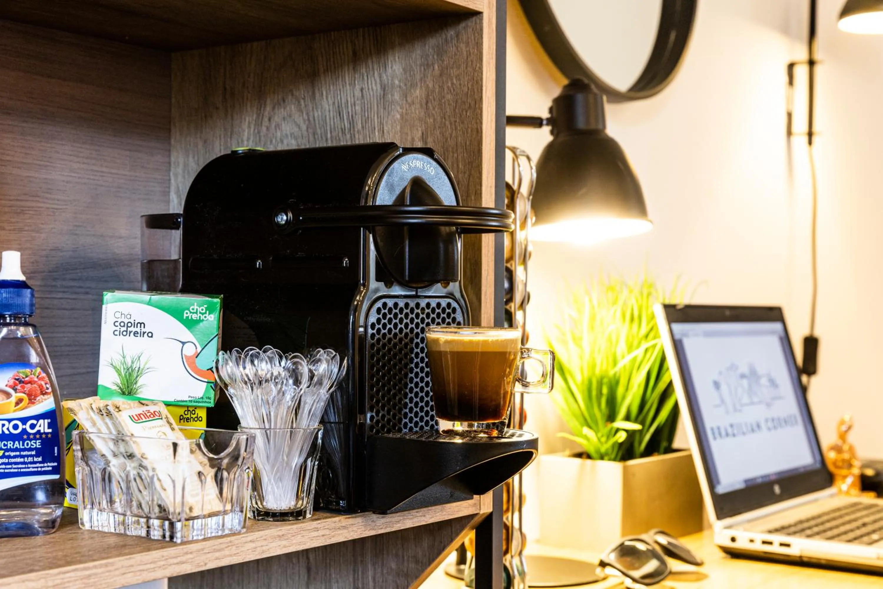 Coffee/tea facilities in 3 Quartos no Capivari com Lareira