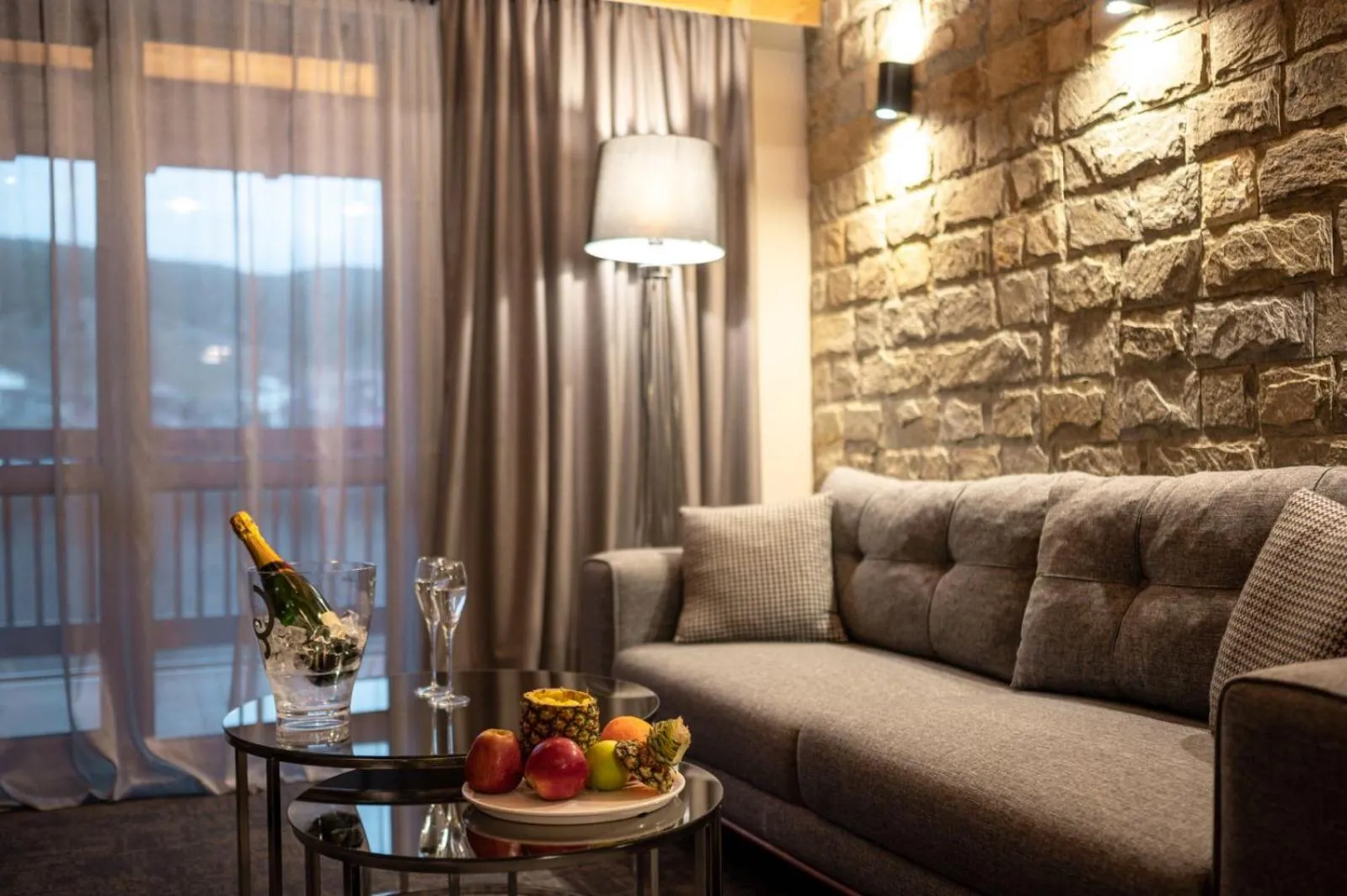 Living room in Grand Hotel Therme