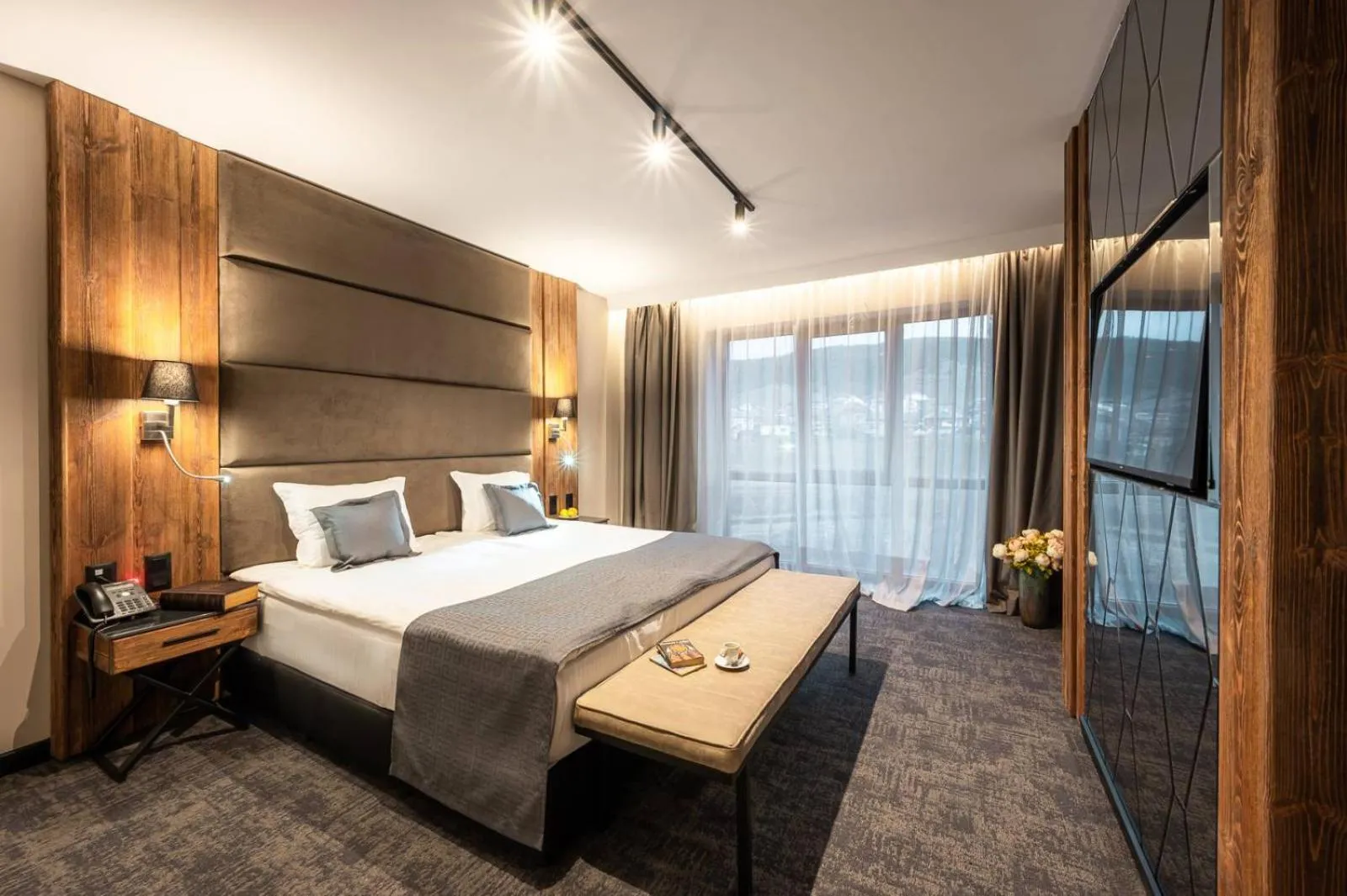 Photo of the whole room, Bed in Grand Hotel Therme