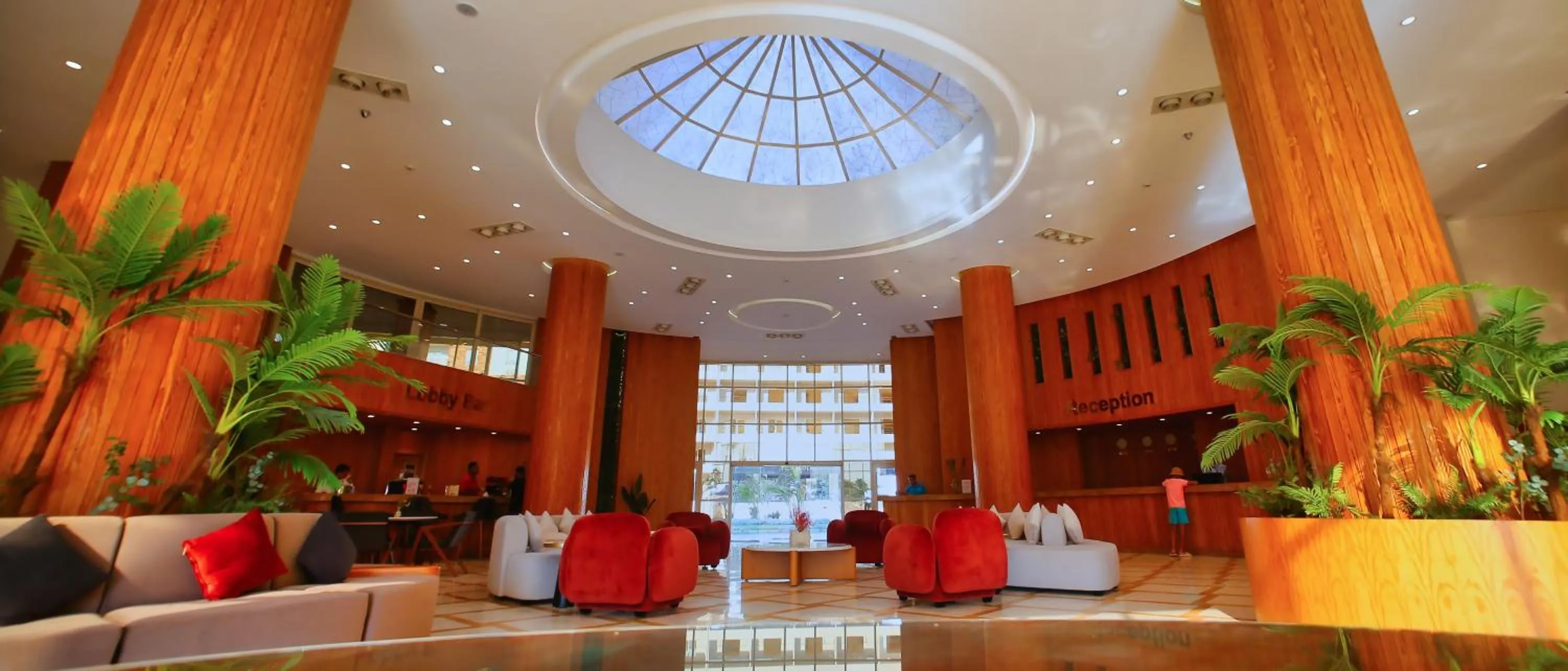 Lobby or reception in Eagles Downtown Zahabia Resort & Aqua Park