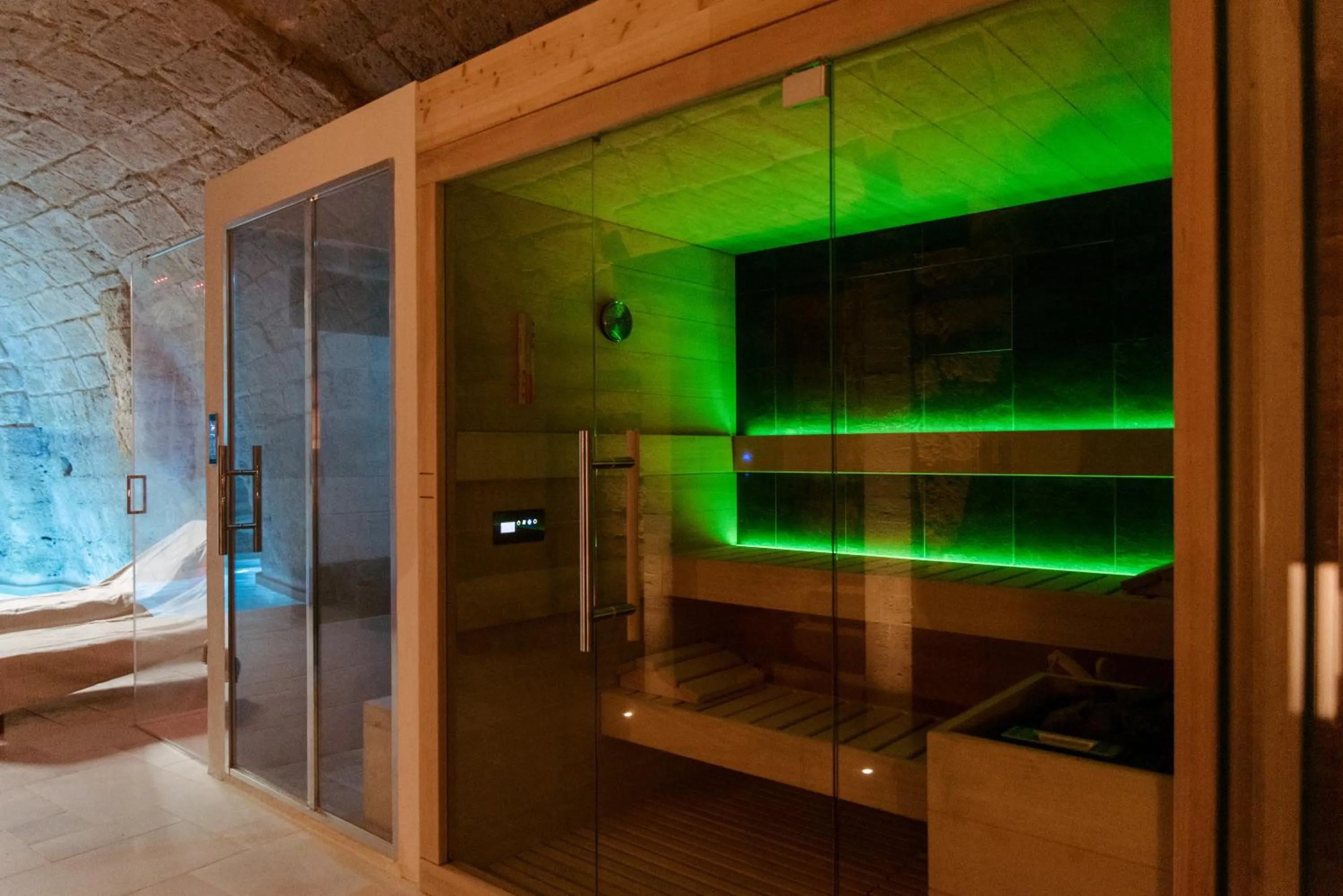 Sauna in Le Carasse Boutique Hotel
