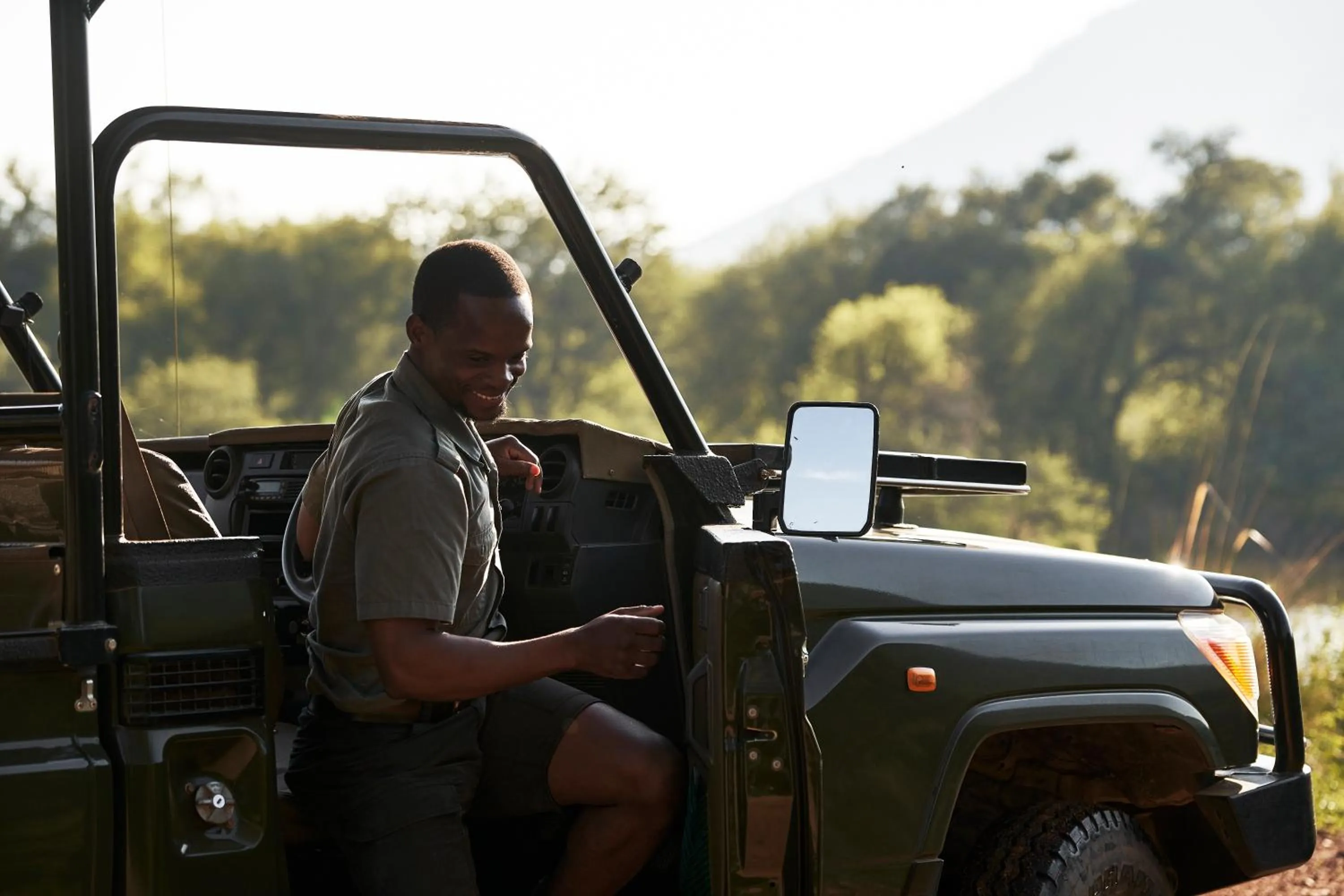 Staff in Letamo at Qwabi Private Game Reserve by NEWMARK