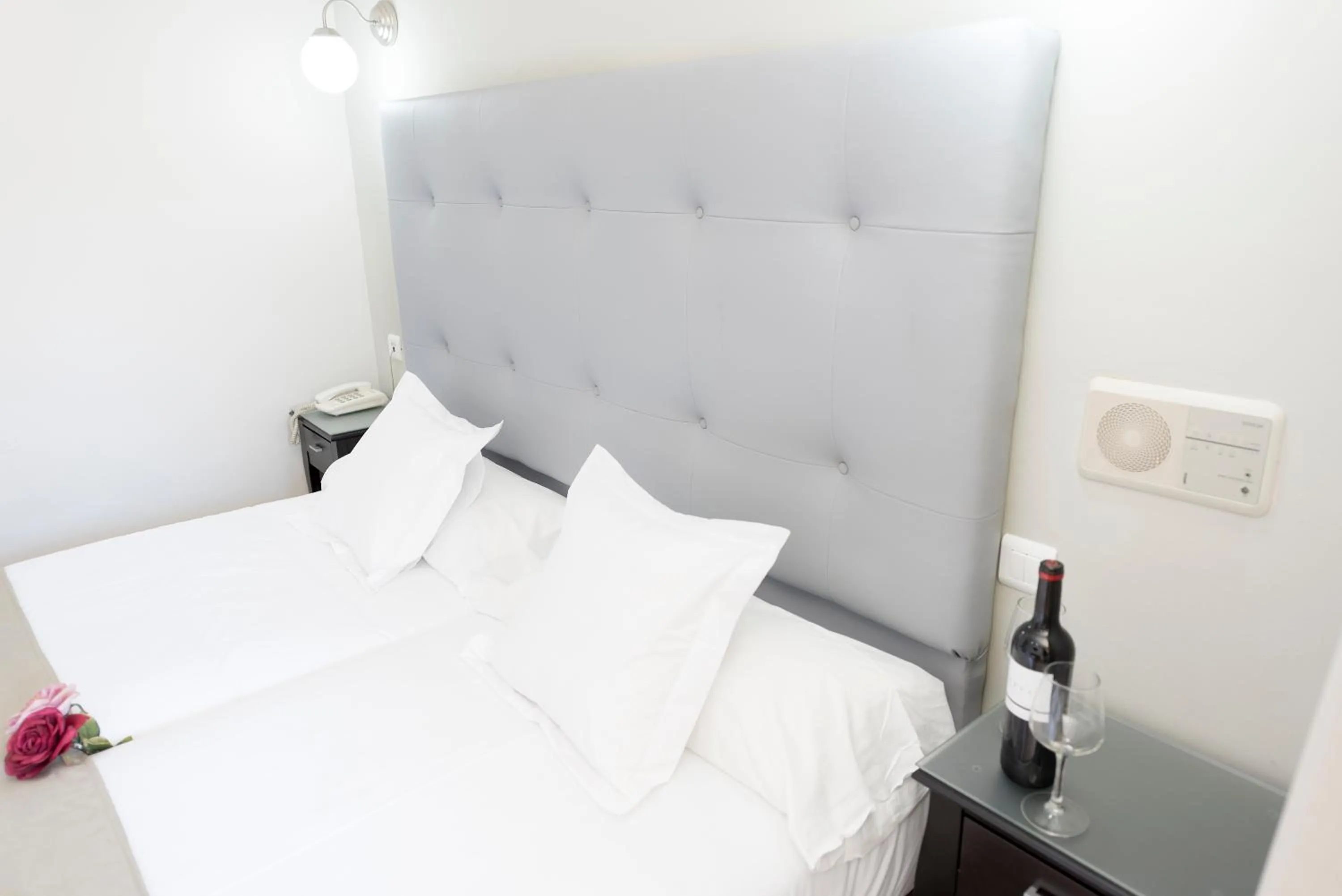 Bed in Hotel Toboso Chaparil