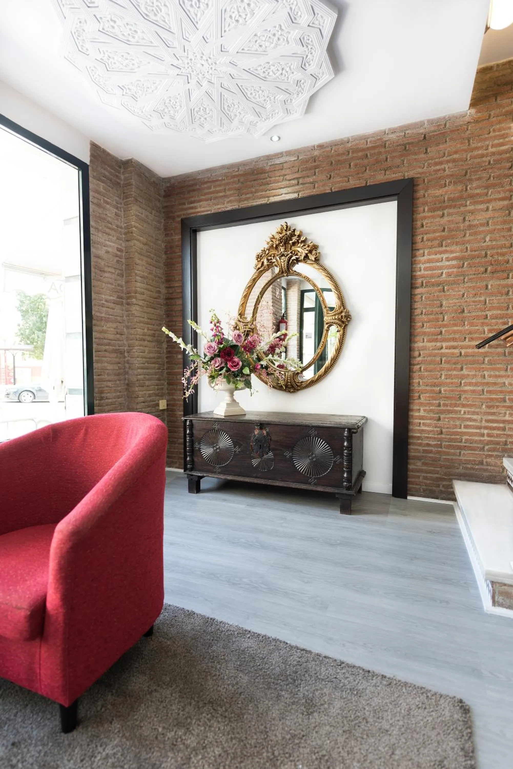 Lobby or reception in Hotel Toboso Chaparil