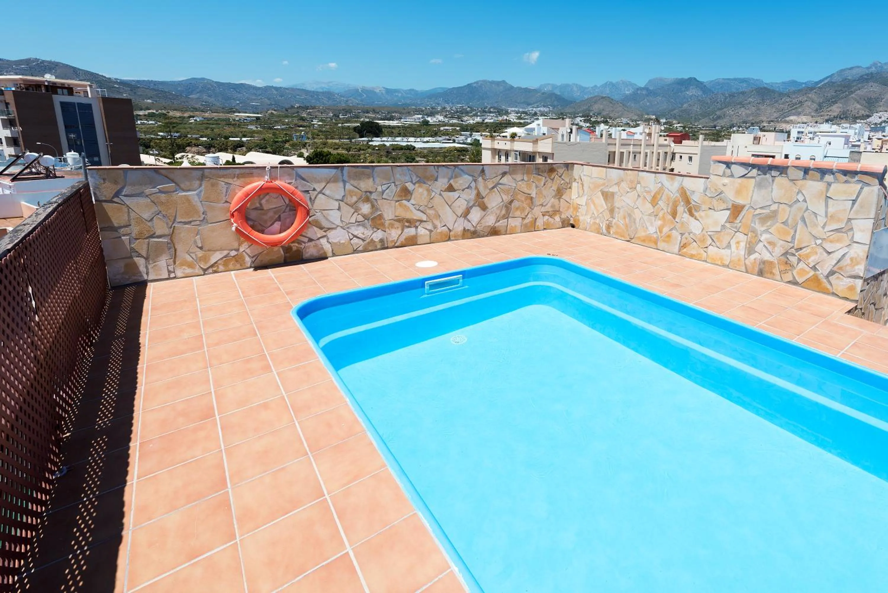 Patio in Hotel Toboso Chaparil