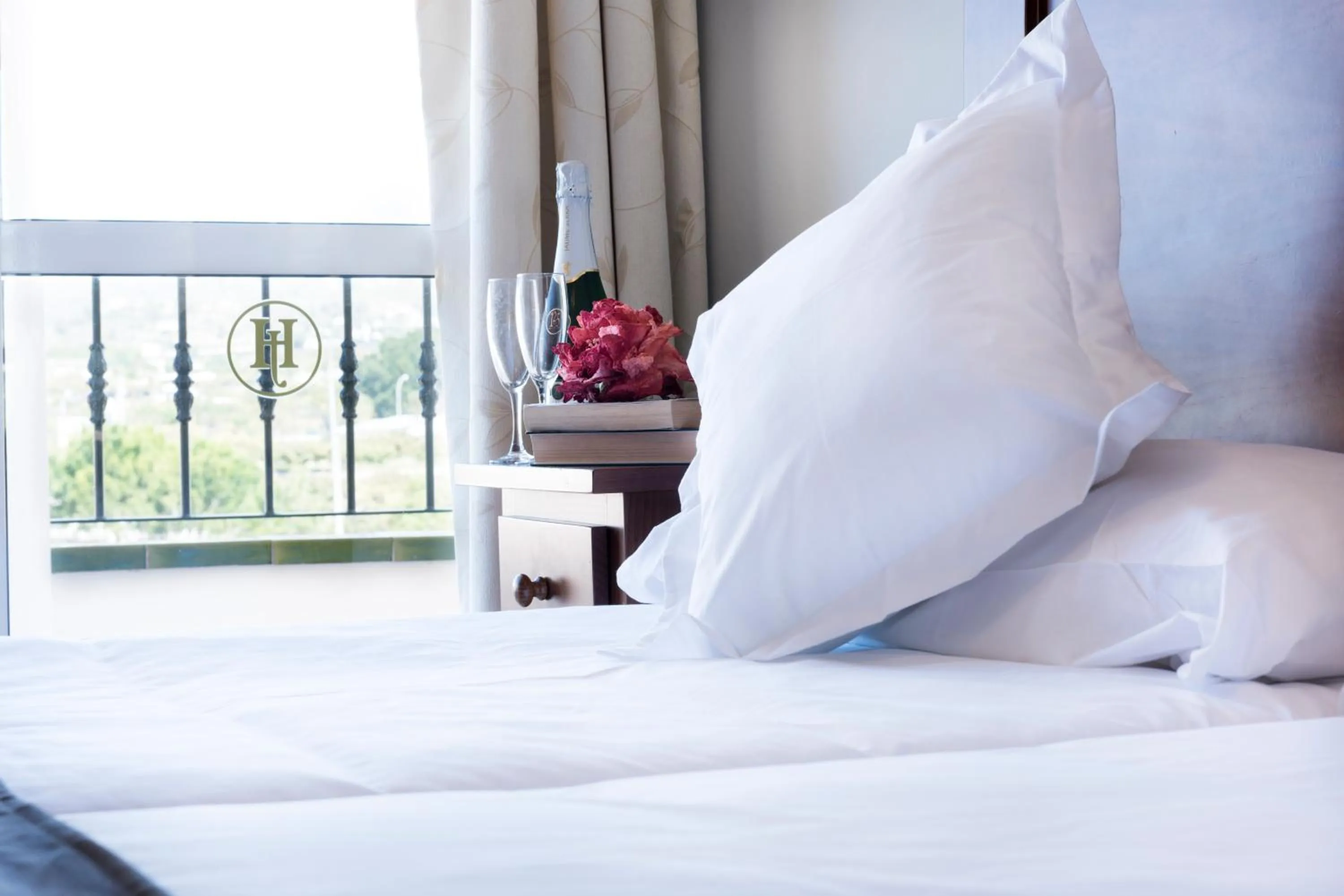 Bed in Hotel Toboso Chaparil