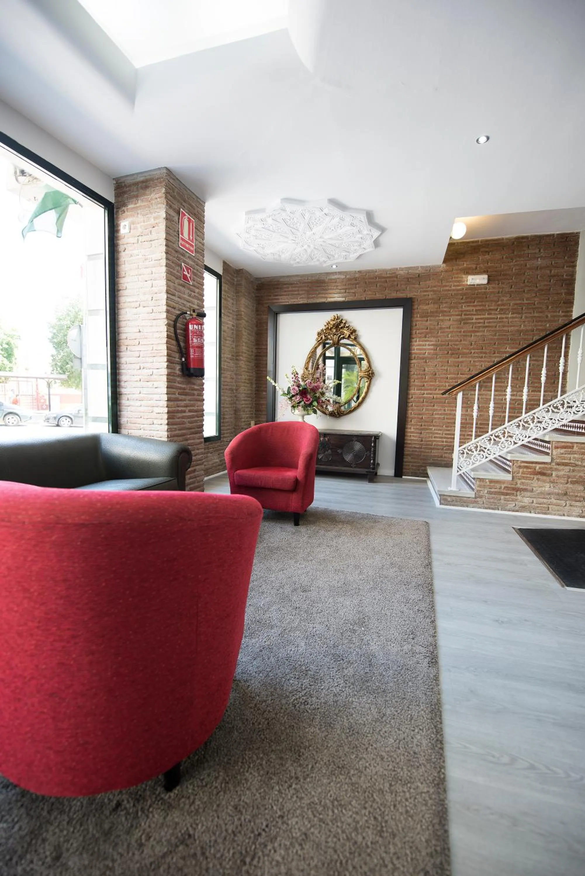 Lobby or reception in Hotel Toboso Chaparil