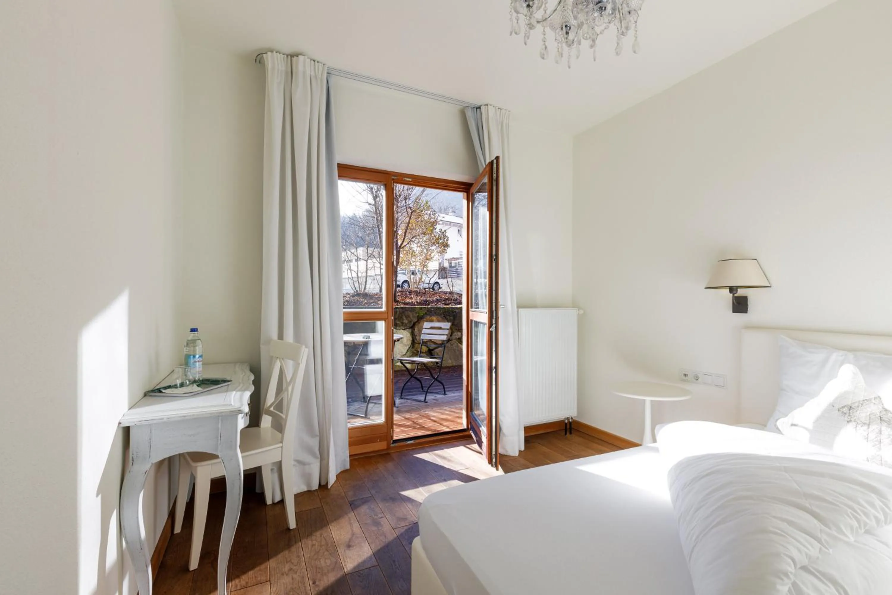 Photo of the whole room, Bed in Seebacher Haus