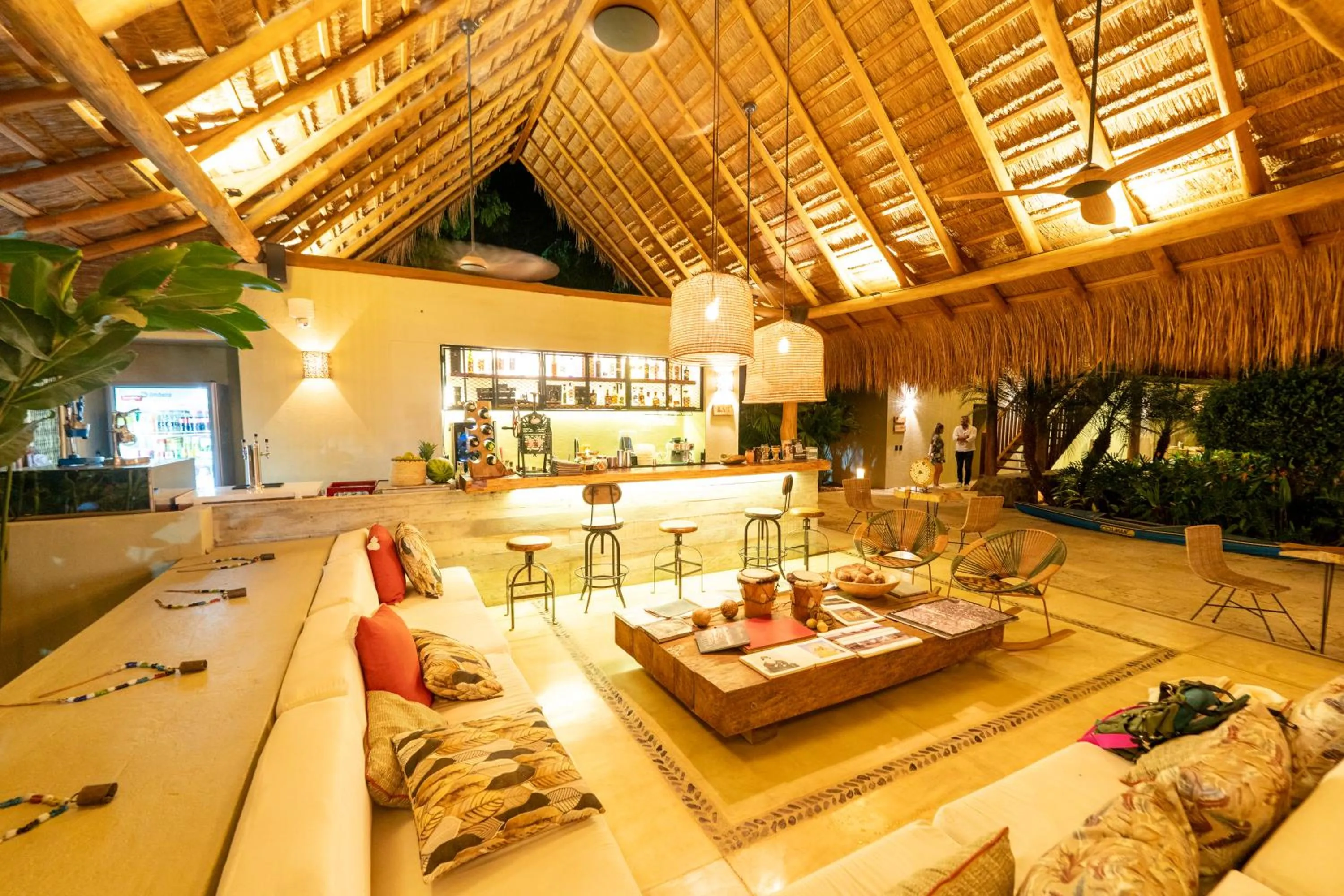 Lounge or bar in Nativa Refugio Escondido