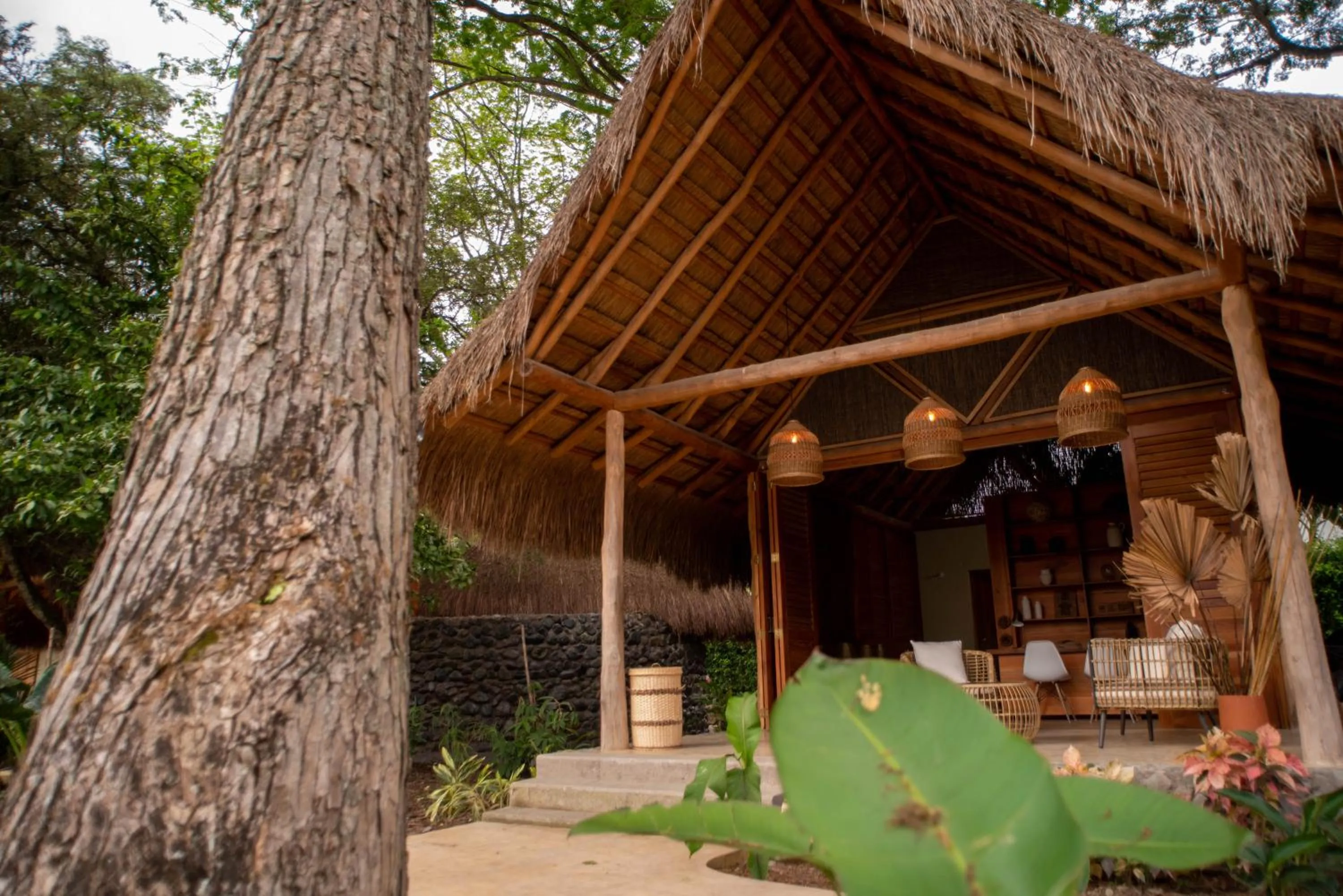 Lobby or reception in Nativa Refugio Escondido