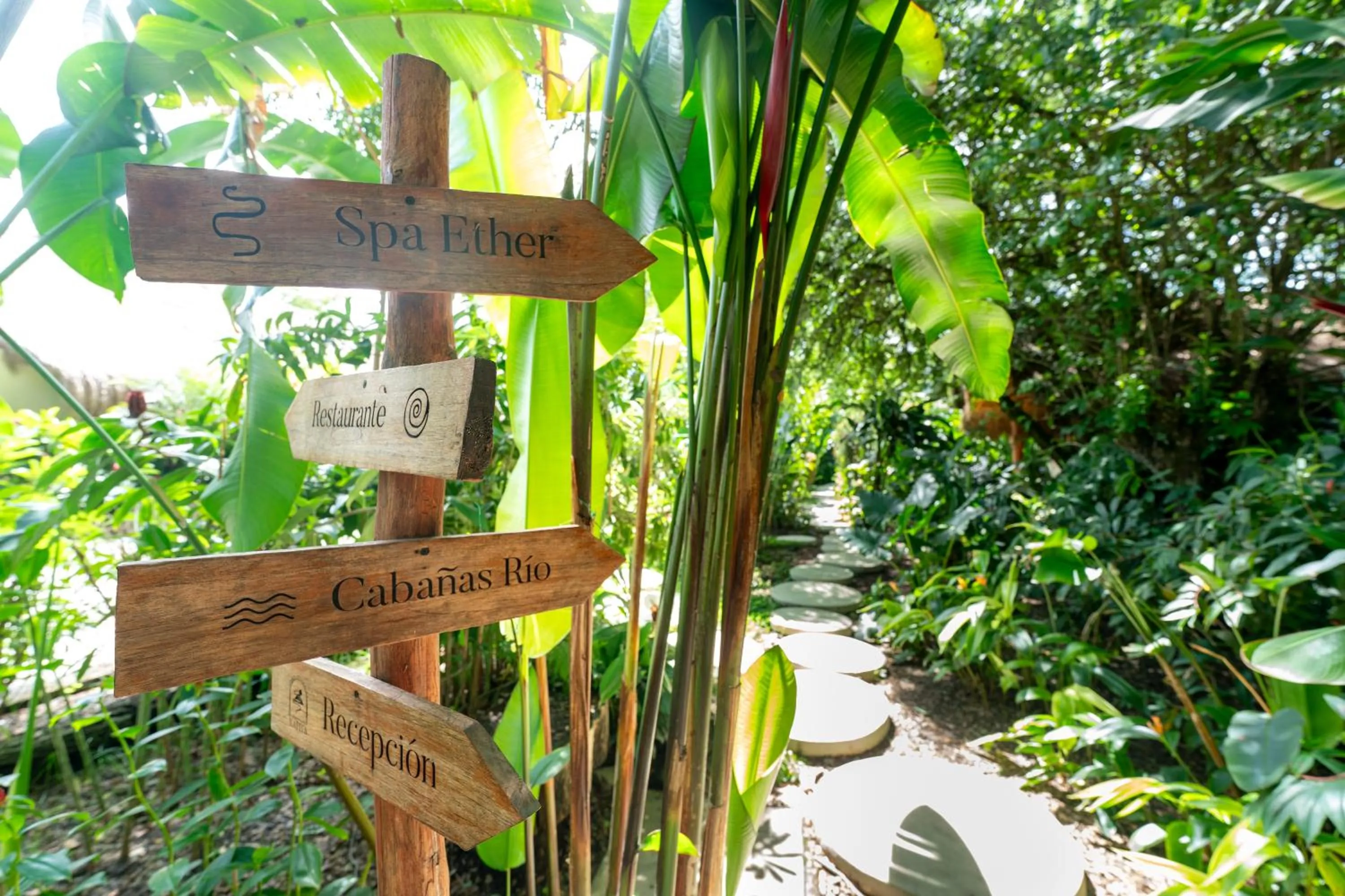 Garden in Nativa Refugio Escondido