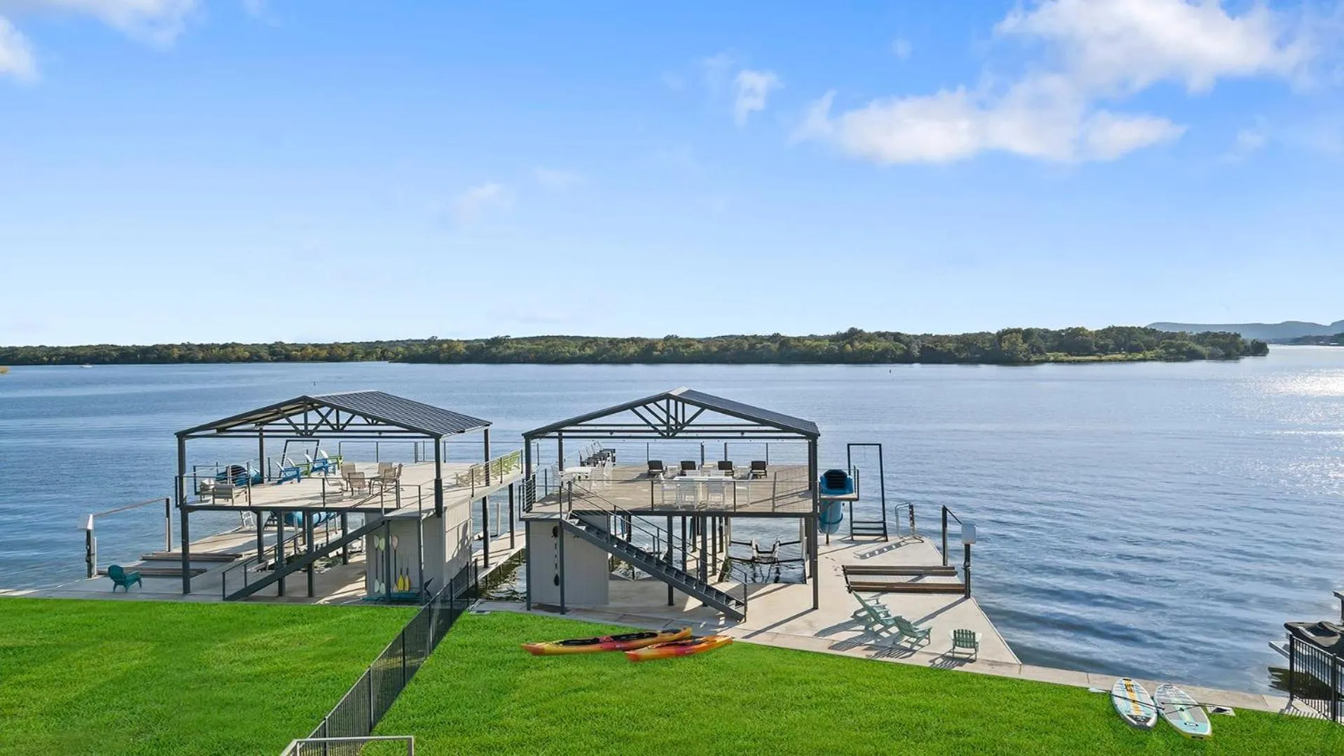 Luxury Waterfront Home with Swimming Pool Hot Tub and 2 Boat Slips