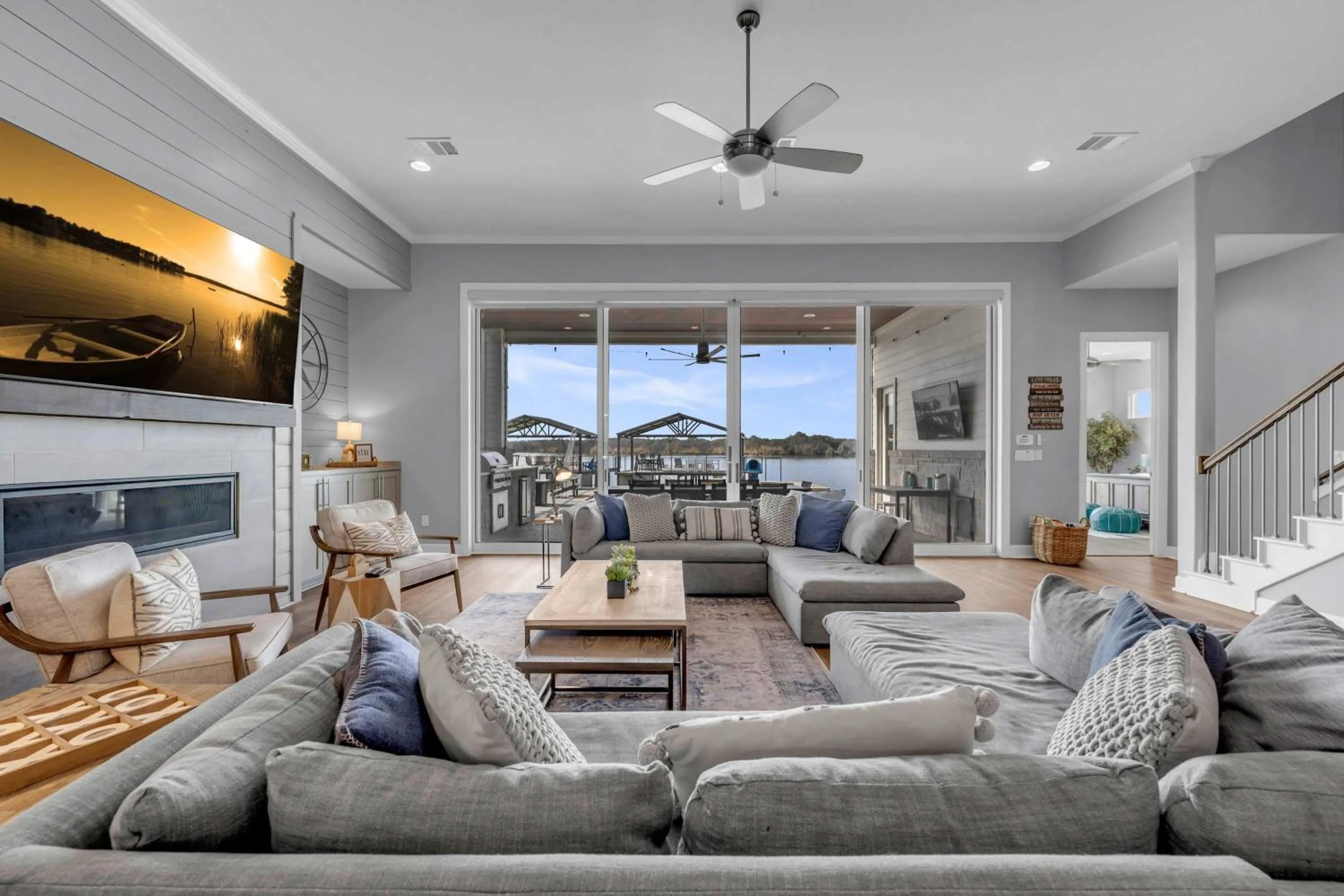 Luxury Waterfront Home with Swimming Pool Hot Tub and 2 Boat Slips