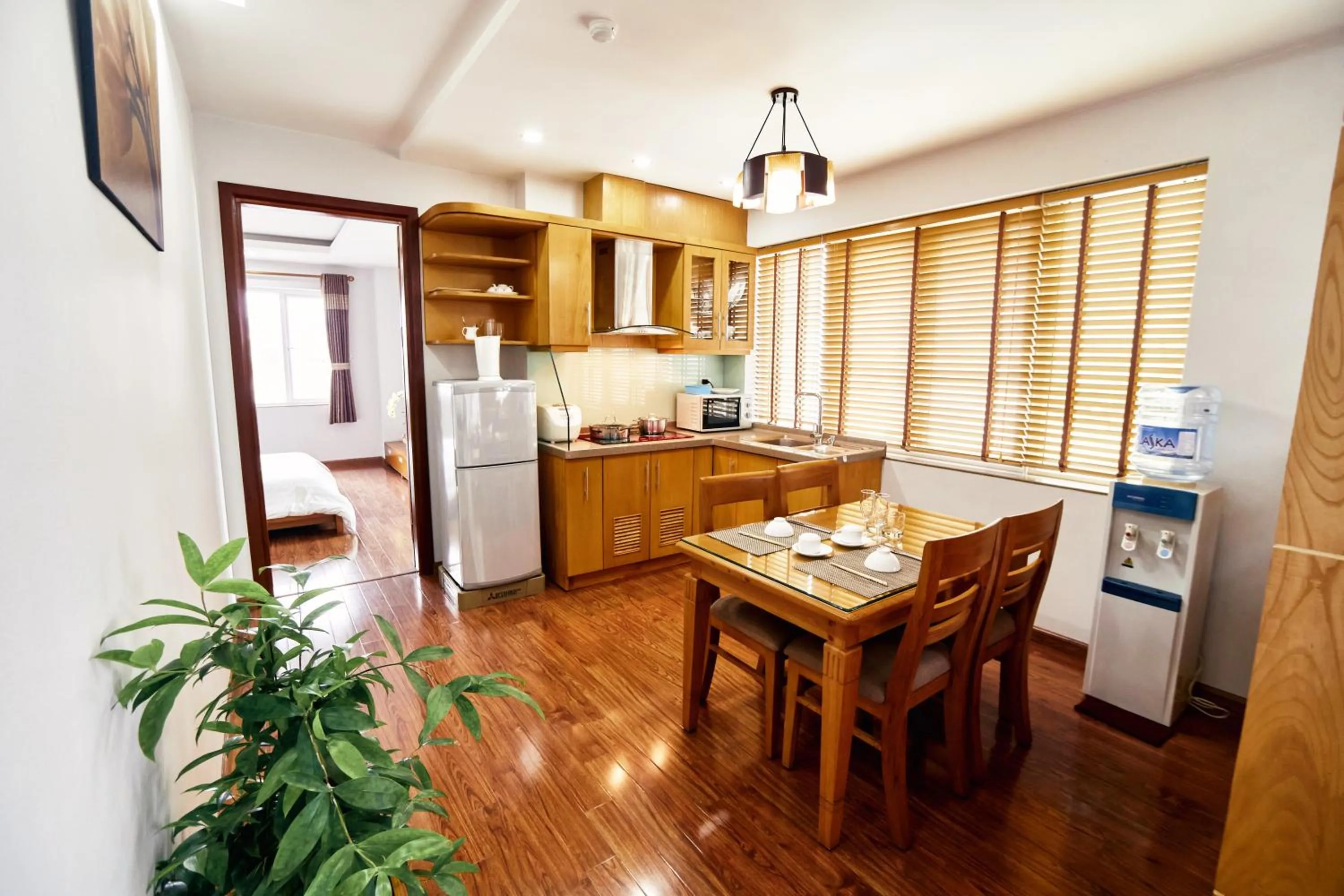 Breakfast in Trang Thanh Luxury Apartment