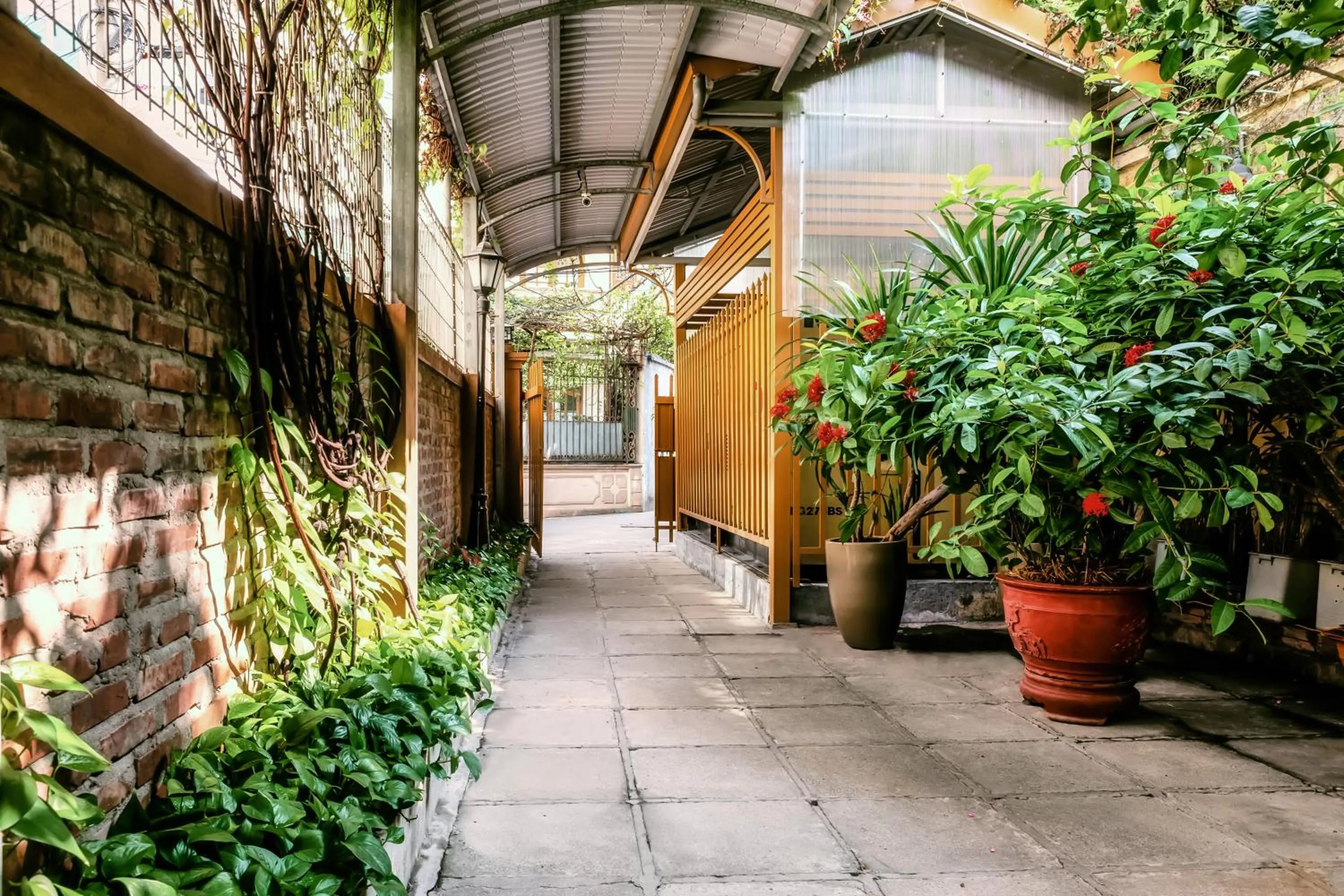 Garden in Trang Thanh Luxury Apartment