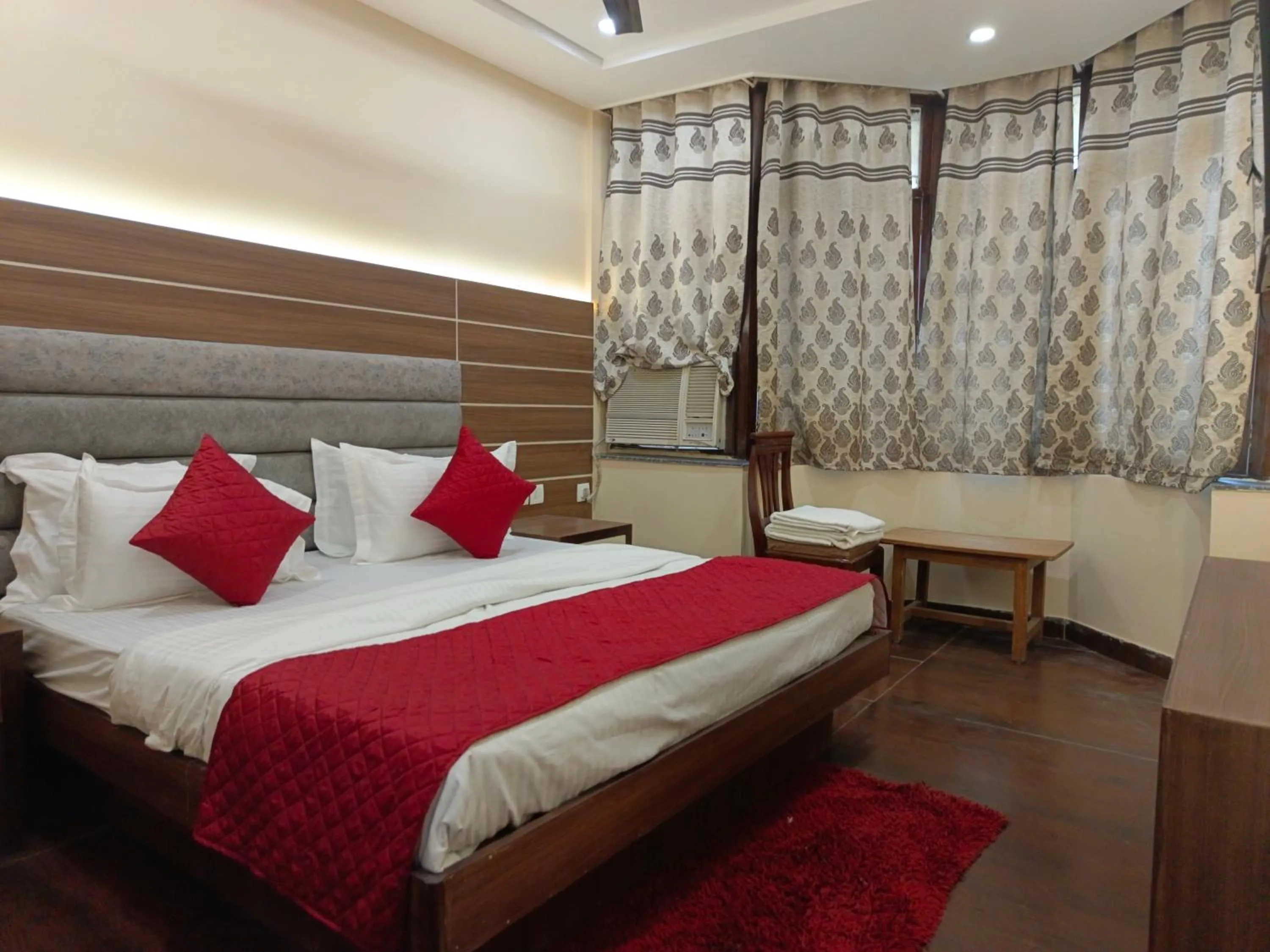 Bed in Hotel Batra Home Nizamuddin