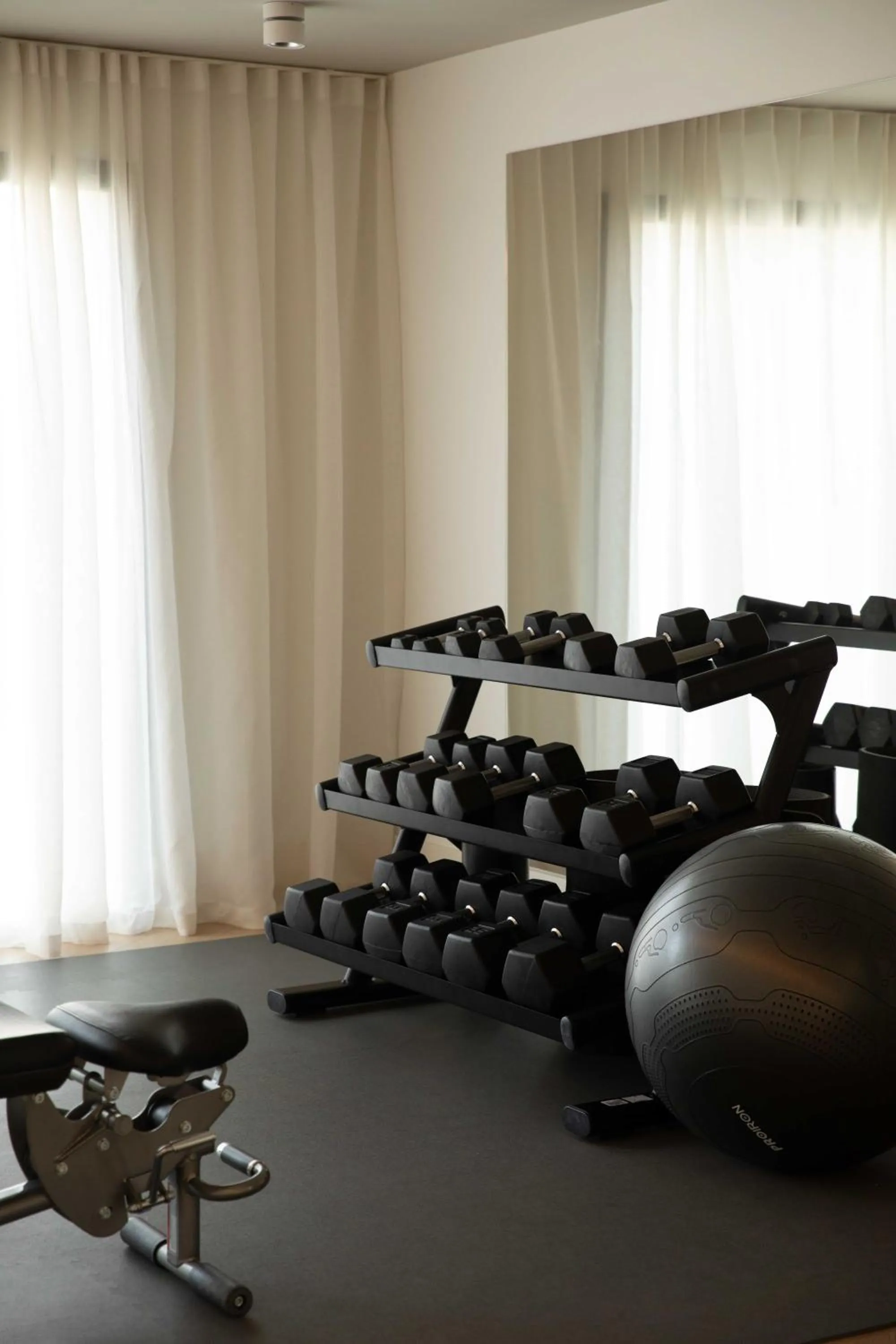Fitness centre/facilities in Hotel Almirante