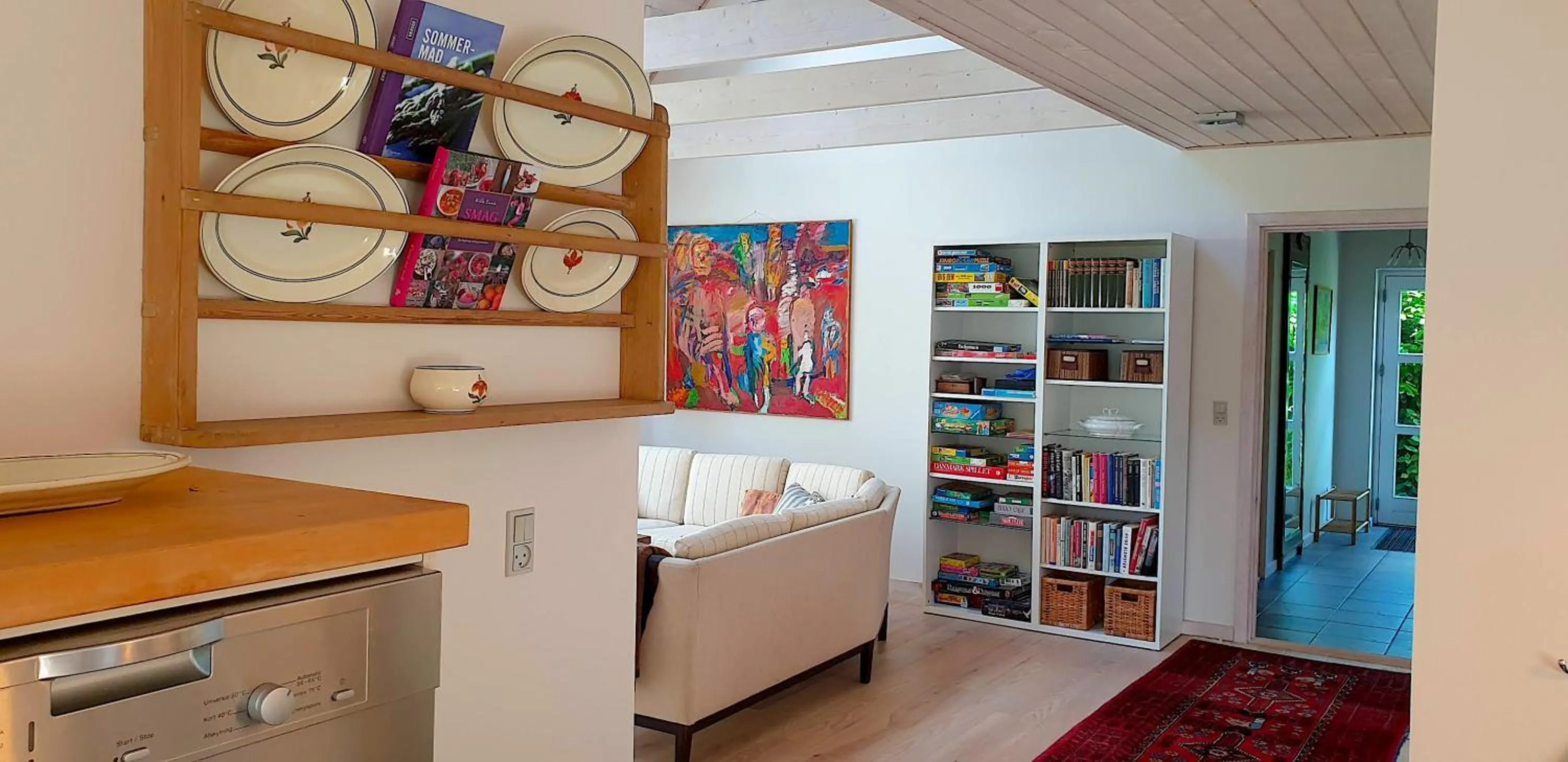 Communal kitchen in Farmors Hus