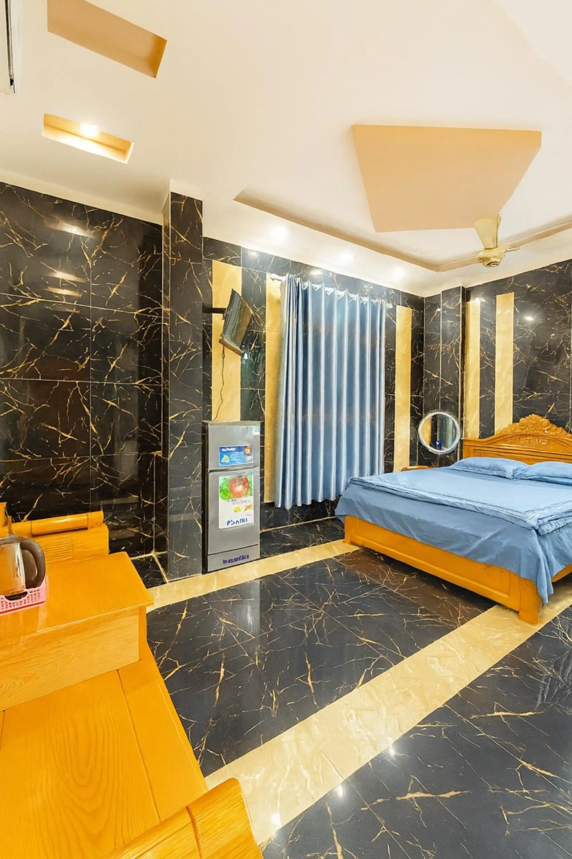 Bed in Khách Sạn Khánh Bình - Bình Dương