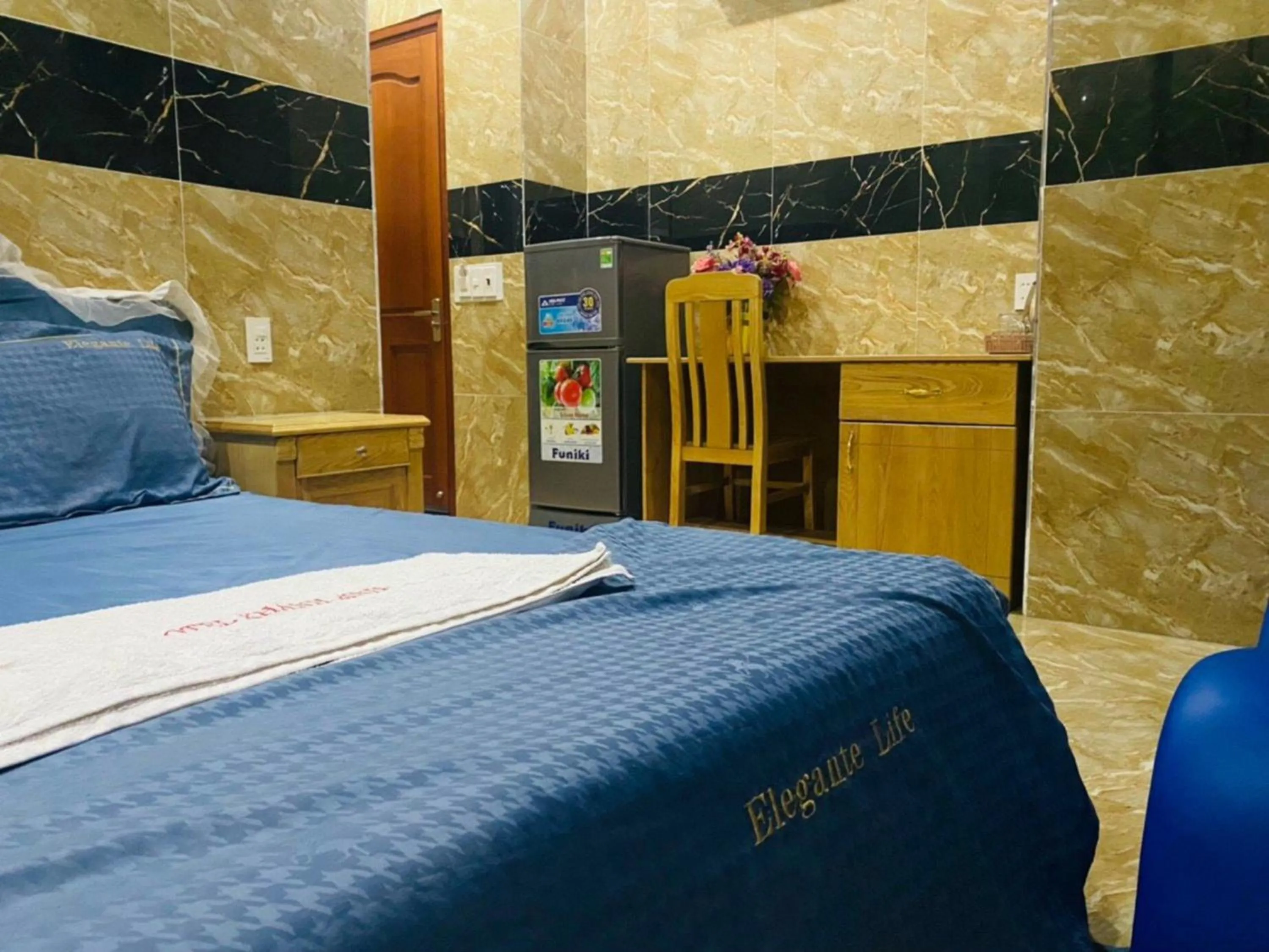 Bed in Khách Sạn Khánh Bình - Bình Dương