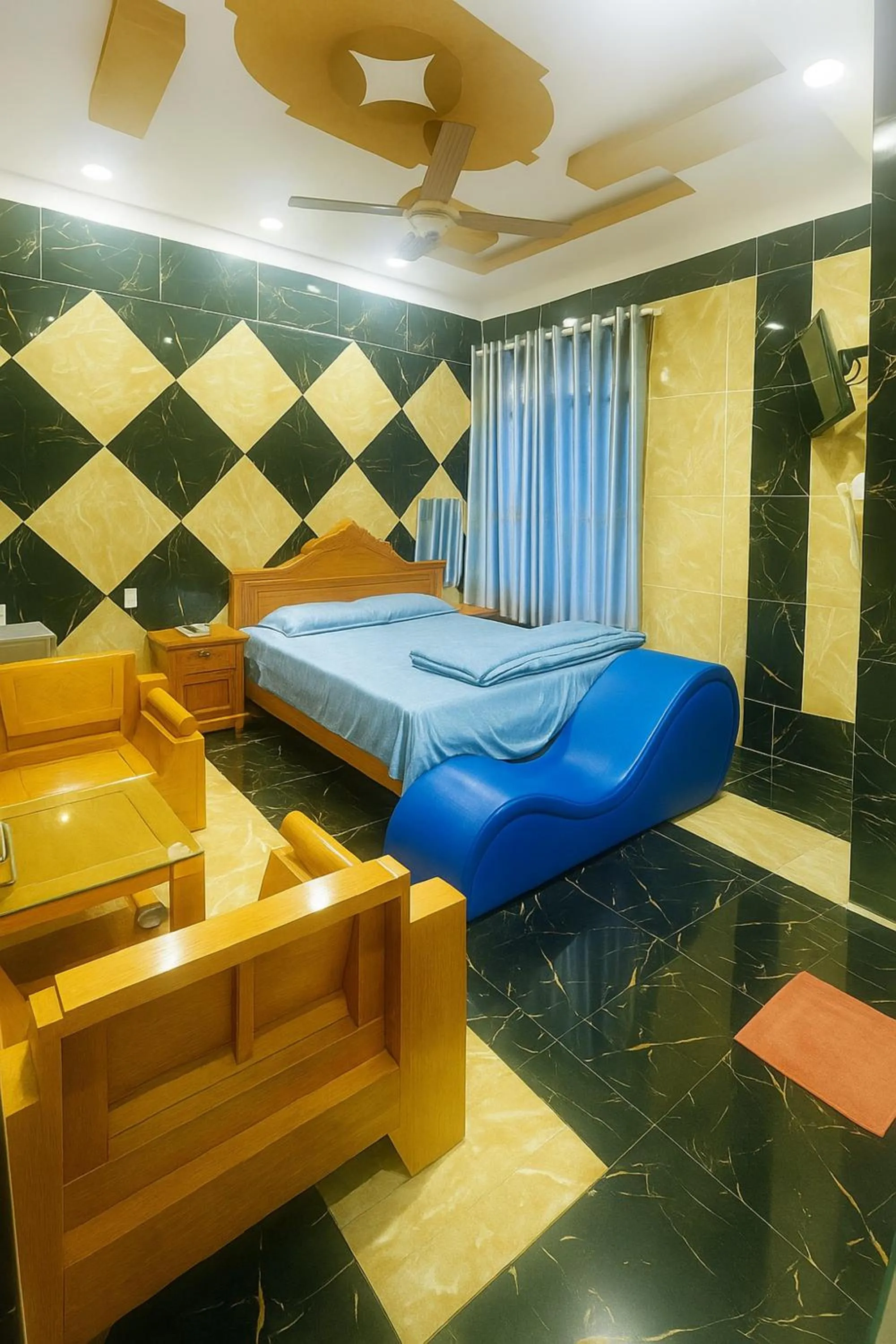 Bed in Khách Sạn Khánh Bình - Bình Dương