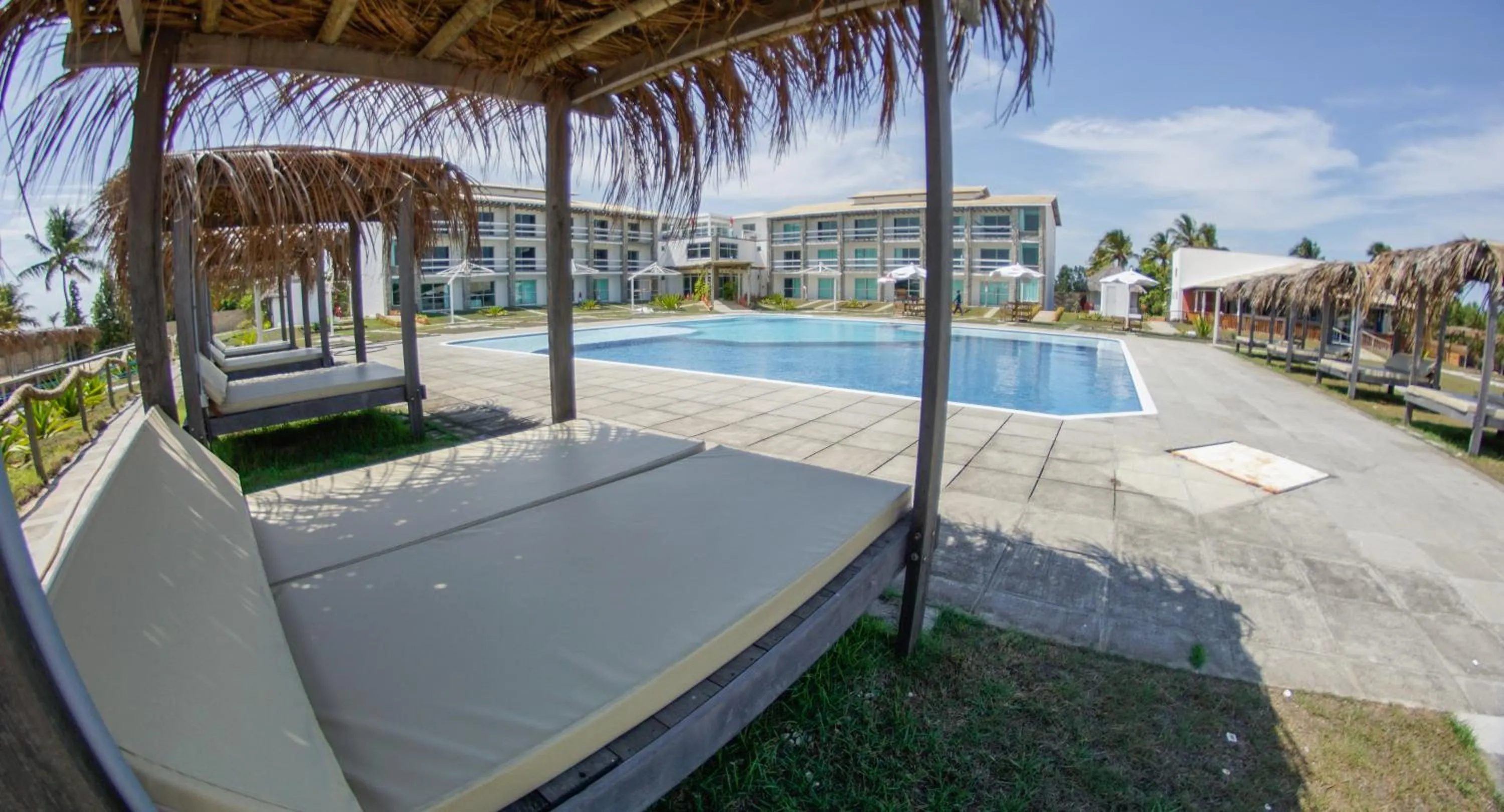Pool view in Eco Privillege Hotel