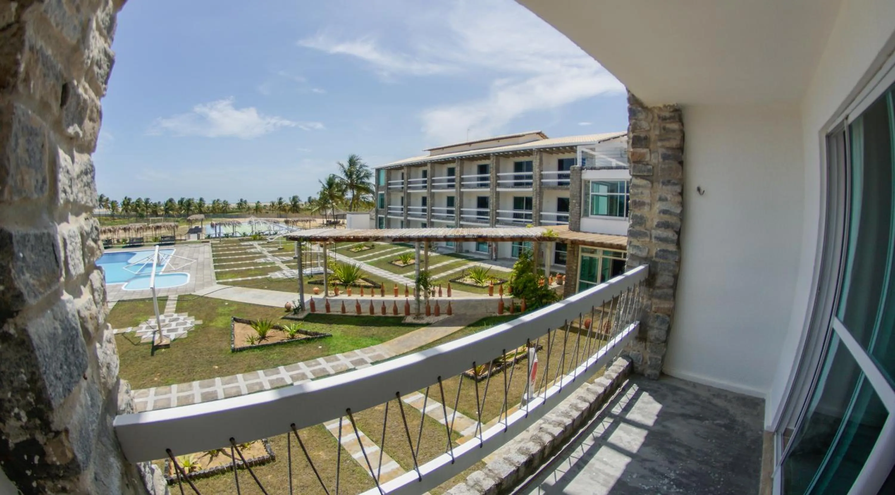 Property building in Eco Privillege Hotel