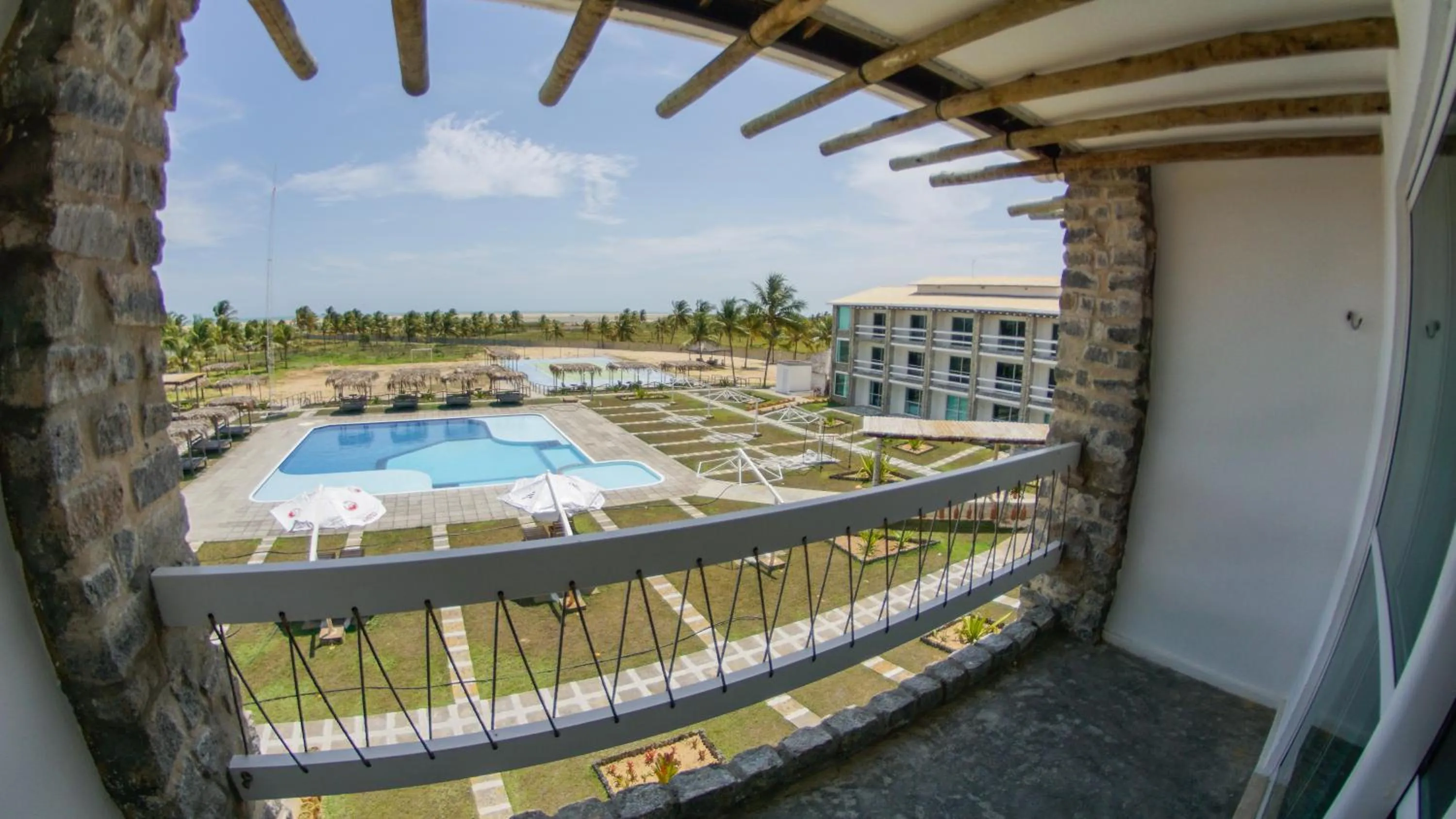 Balcony/Terrace in Eco Privillege Hotel
