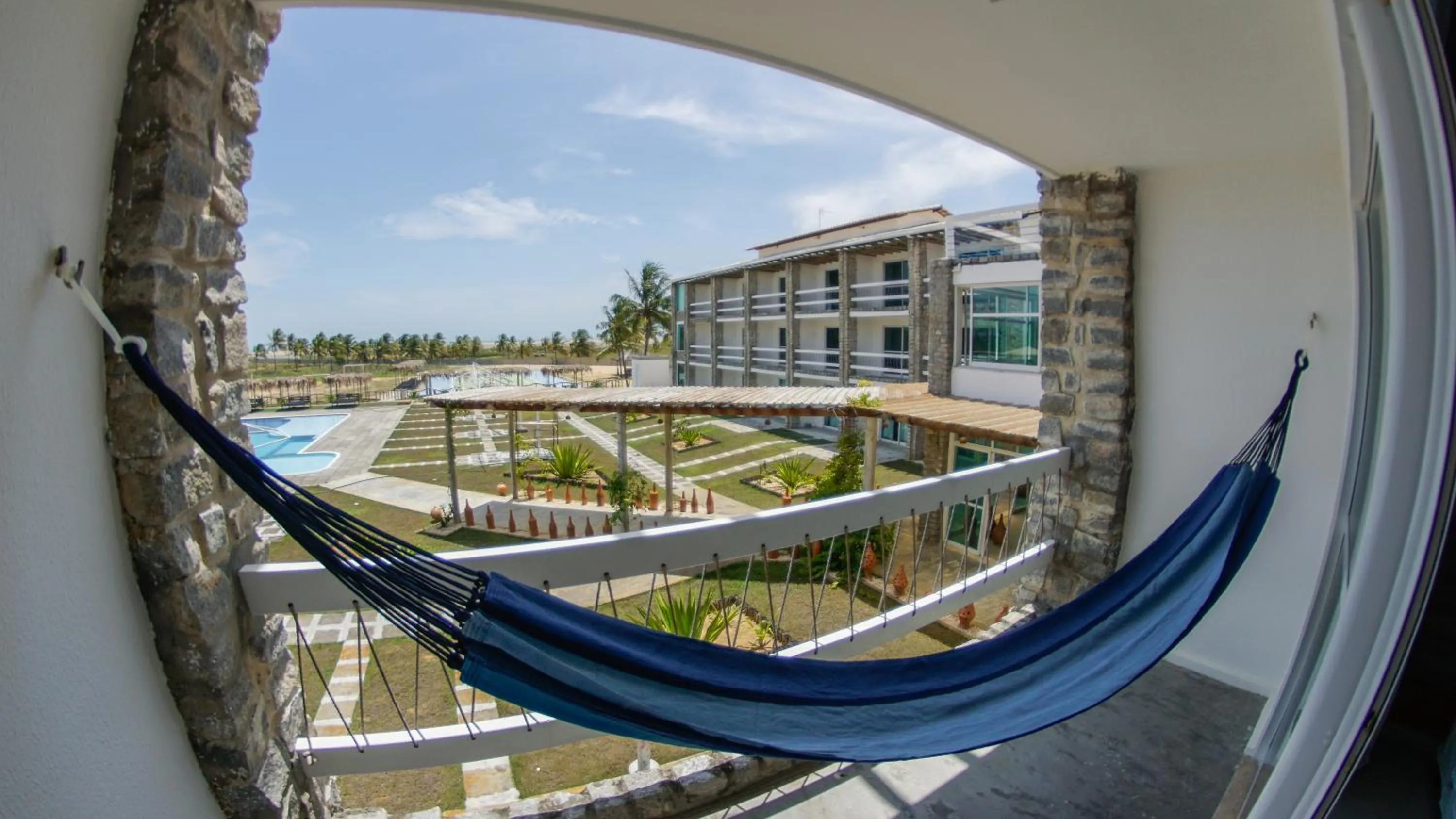 Patio in Eco Privillege Hotel
