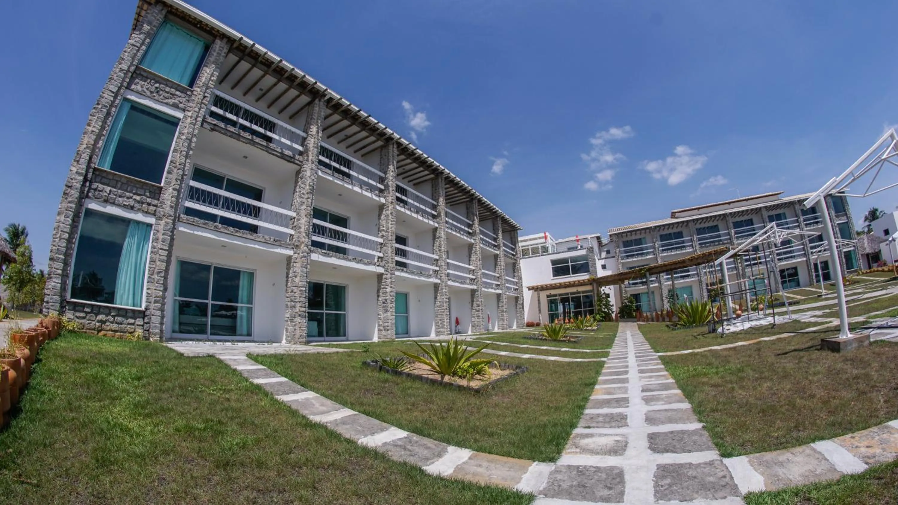 Property building in Eco Privillege Hotel