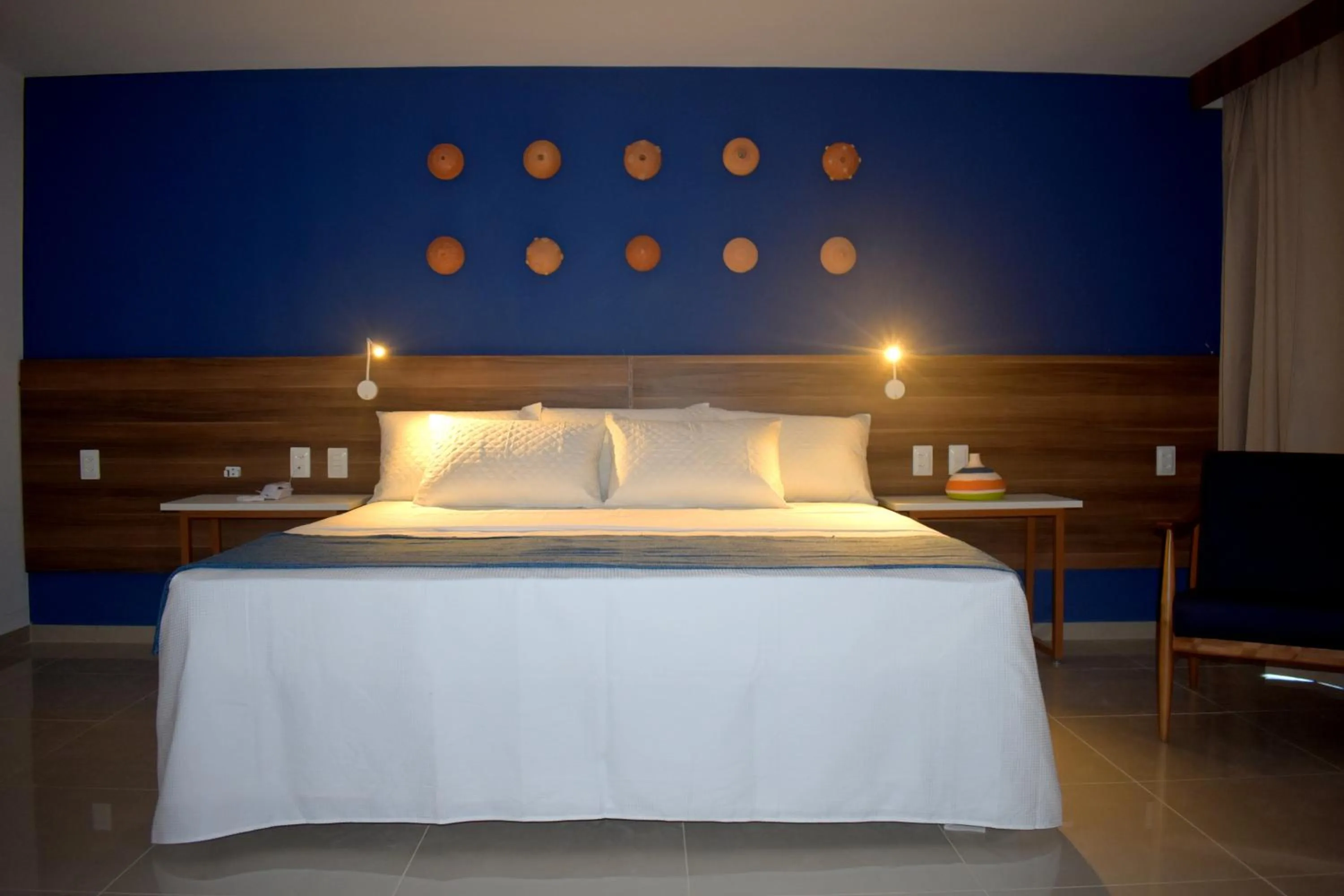 Bed in Eco Privillege Hotel