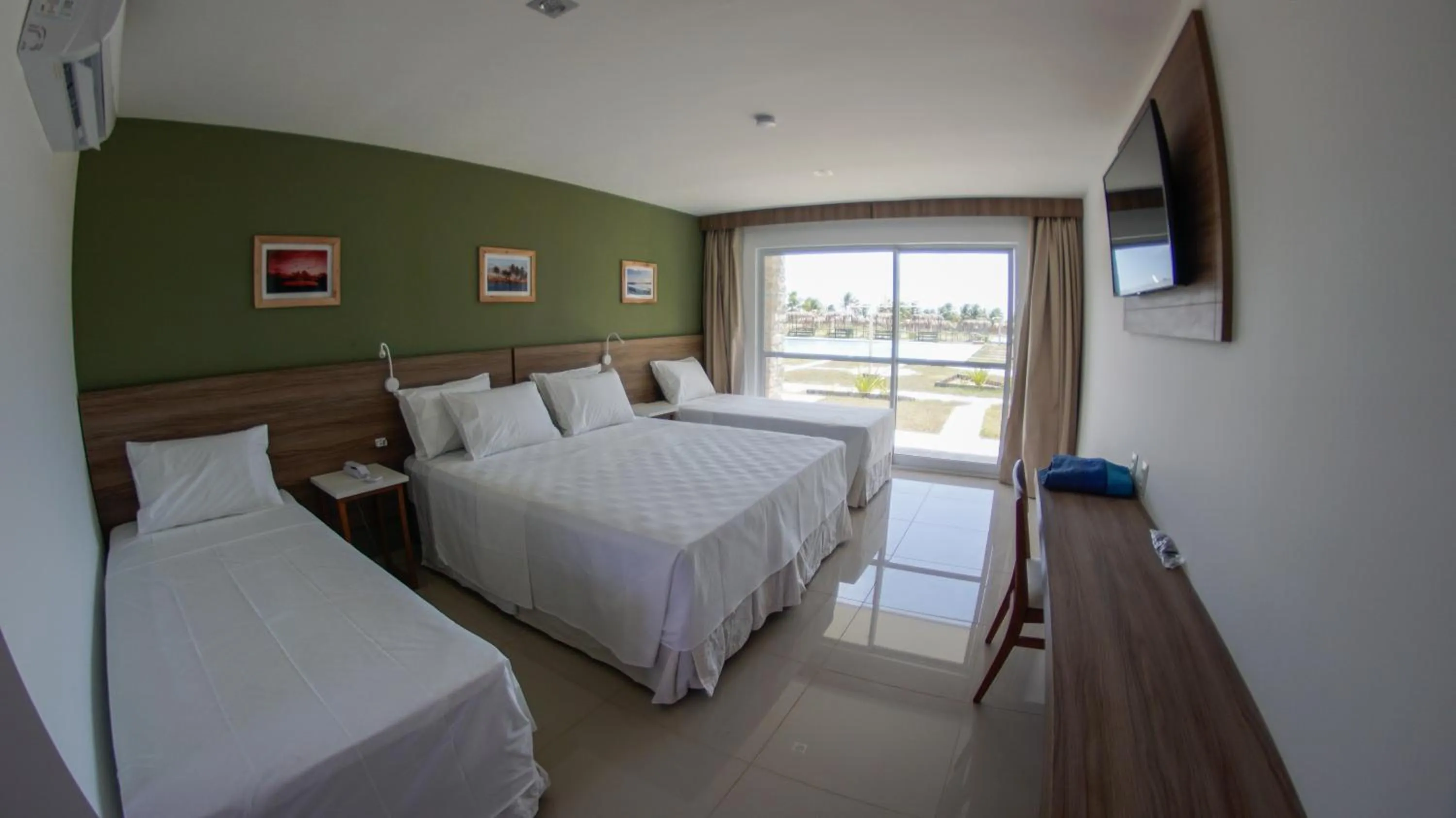 Bed in Eco Privillege Hotel