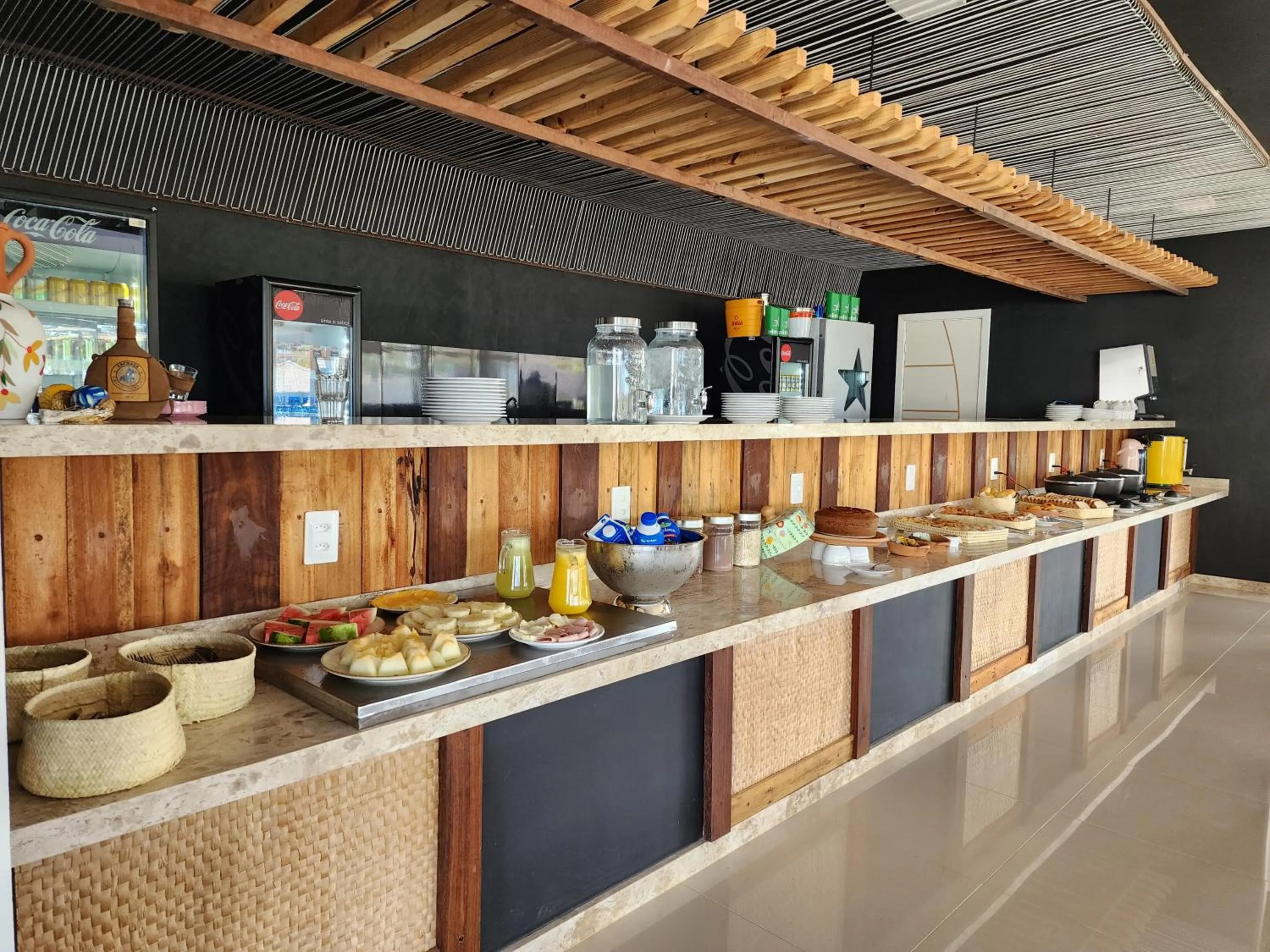 Food and drinks in Eco Privillege Hotel