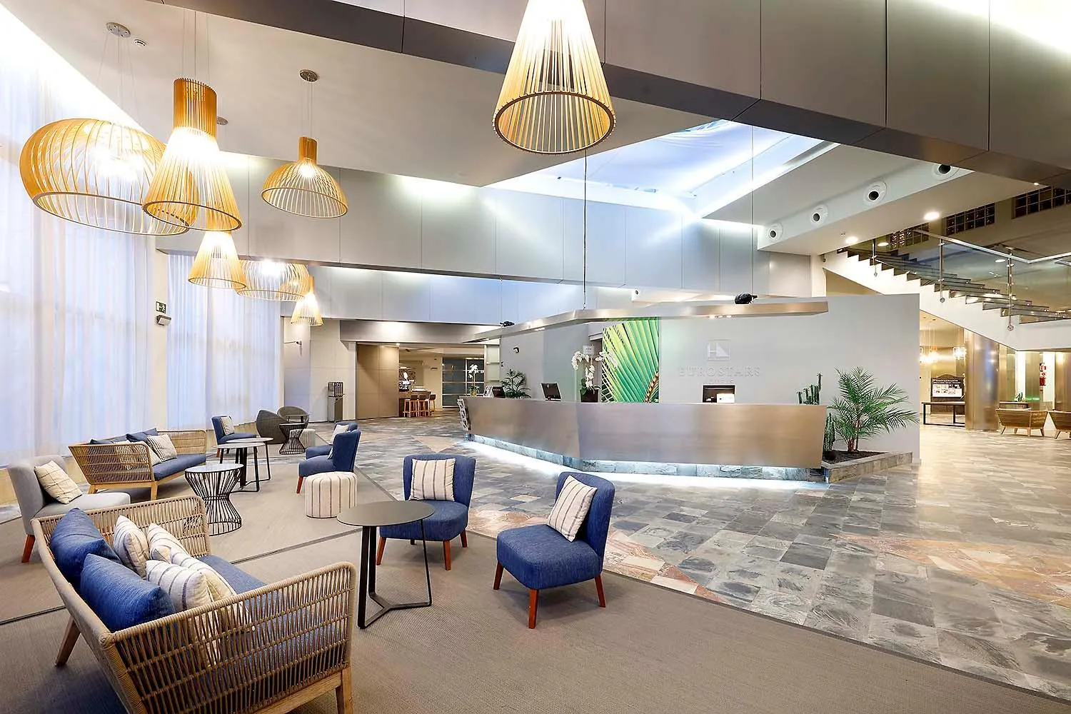 Lobby or reception in Eurostars Las Salinas