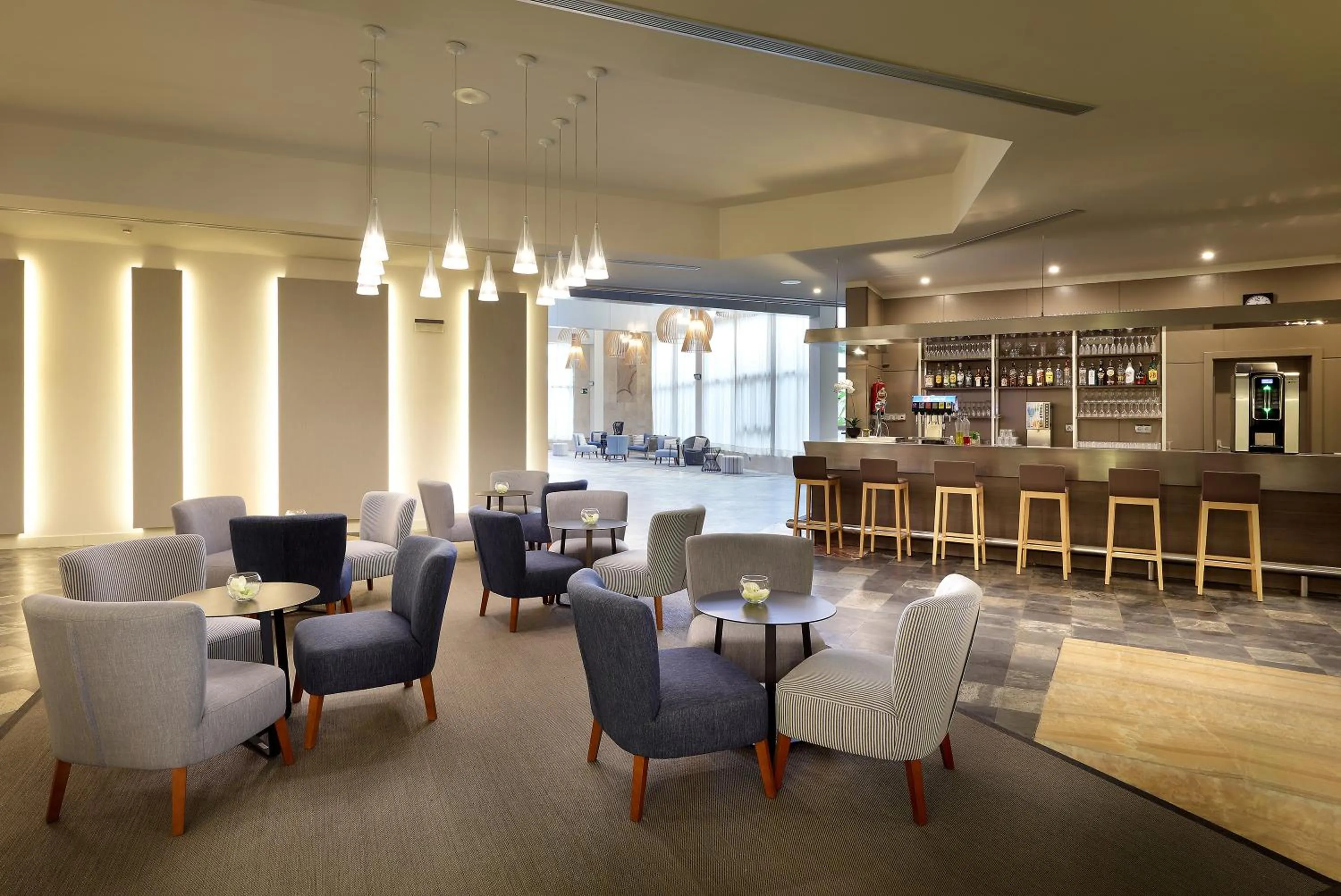 Lounge or bar in Eurostars Las Salinas