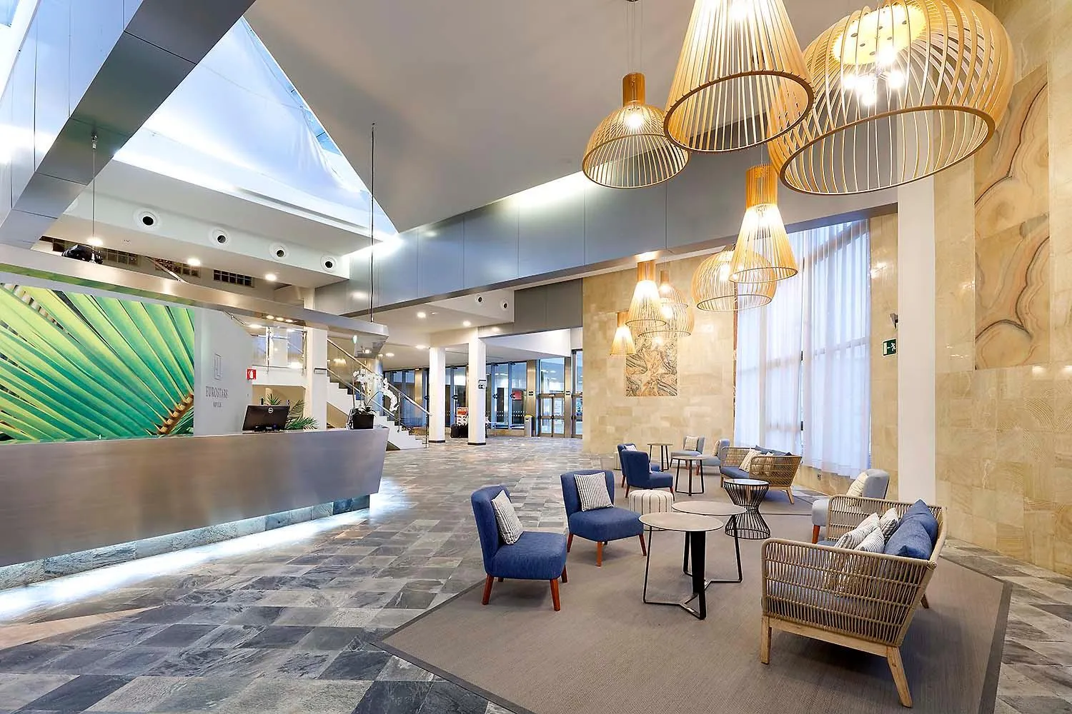 Lobby or reception in Eurostars Las Salinas